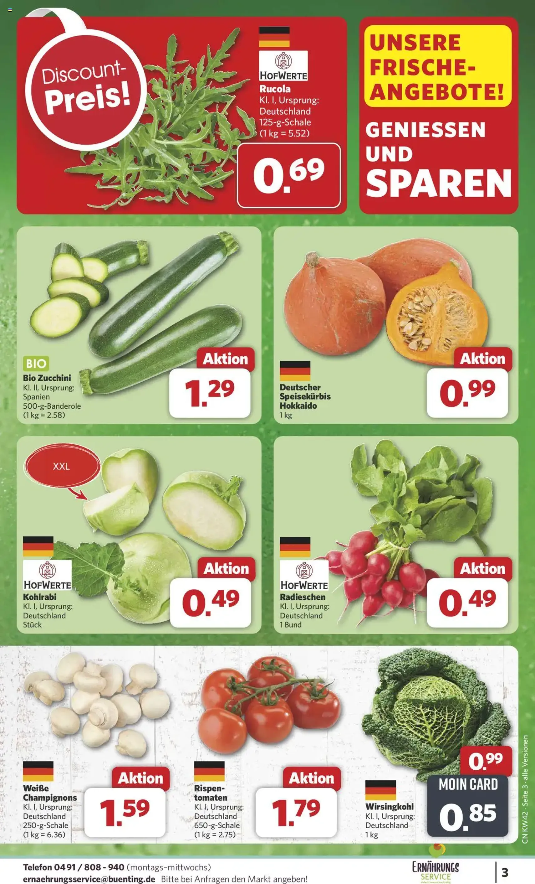Combi Prospekt - Gültiger Prospekt ab 13.10.2025, Seite 3 von insgesamt 31