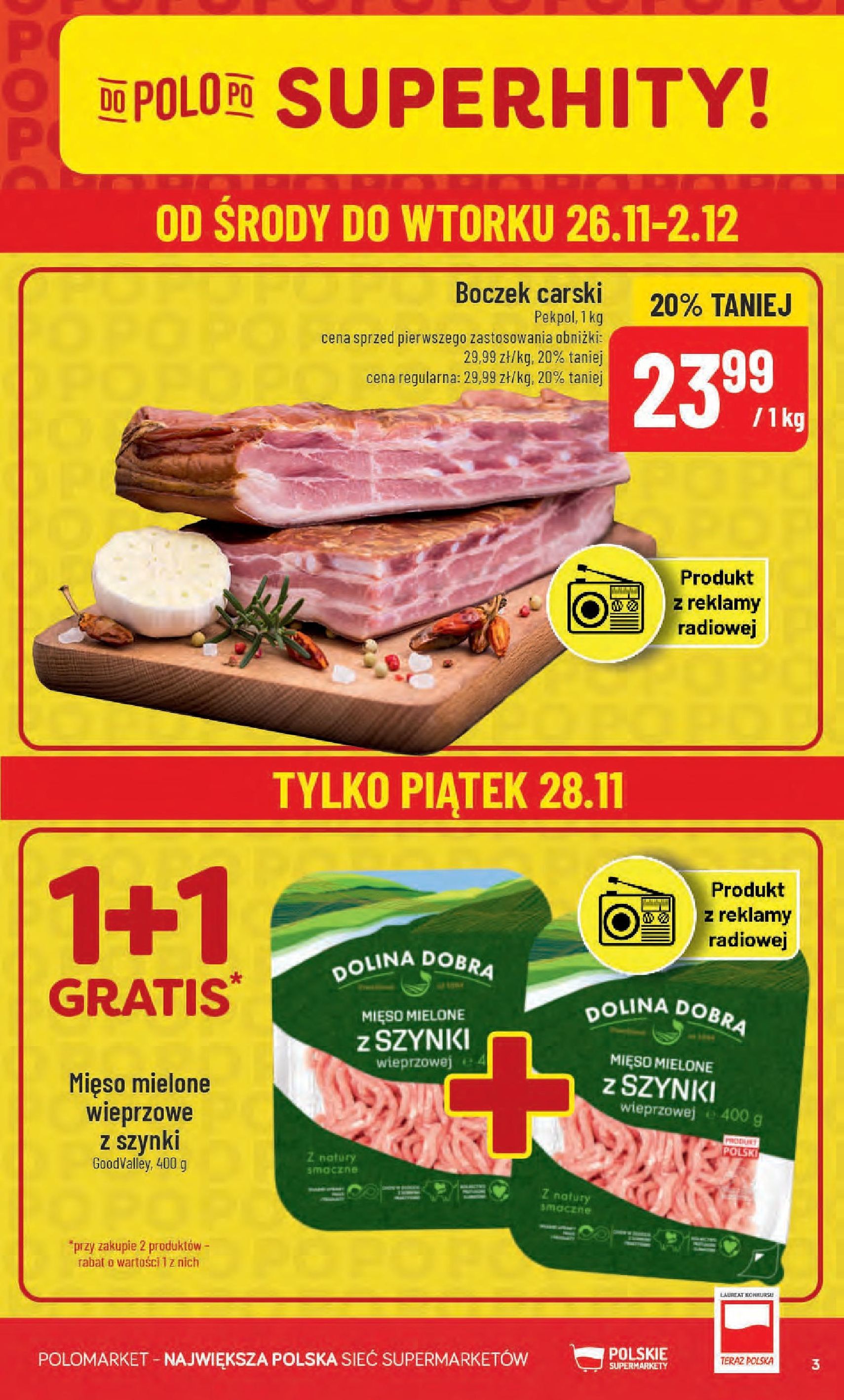 POLOmarket Black Friday - ważny gazetka od 26.11.2025 strona 3 z 78