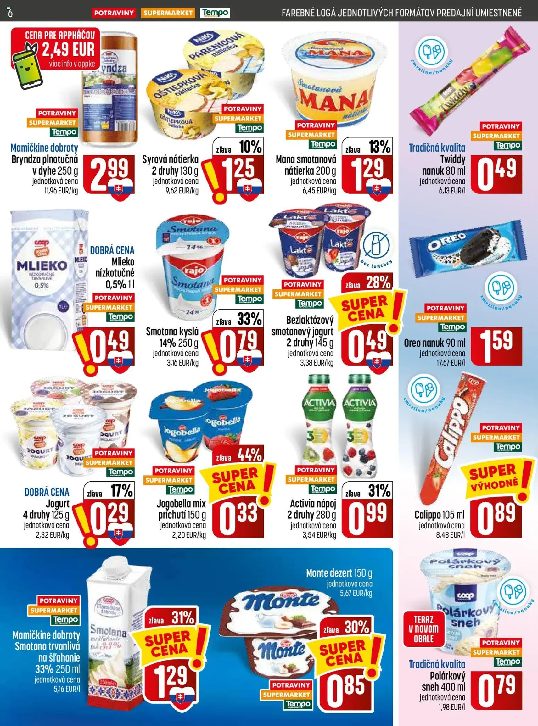 COOP Jednota leták - platný leták od 16.07.2026 strana 6 z 28