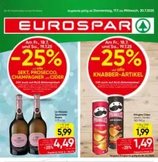 Eurospar Flugblatt - Prospekt Vorschau gültig ab 17.07.2025
