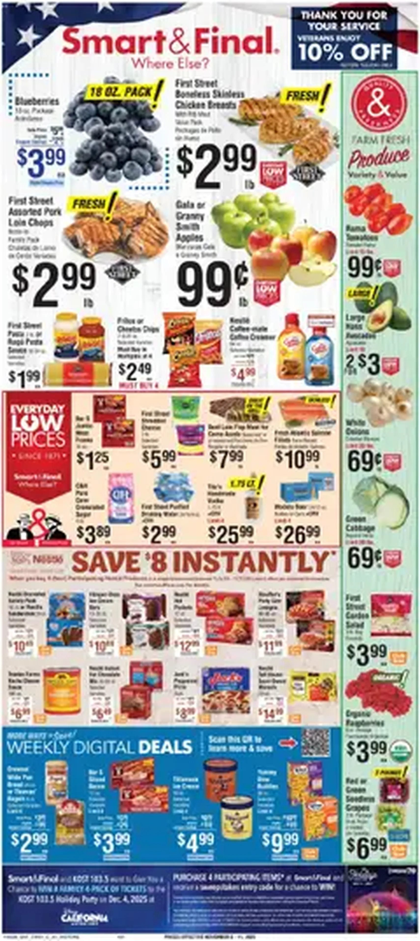 Smart & Final Weekly Ad - valid flyer from 11/05/2025, page 1 of 1