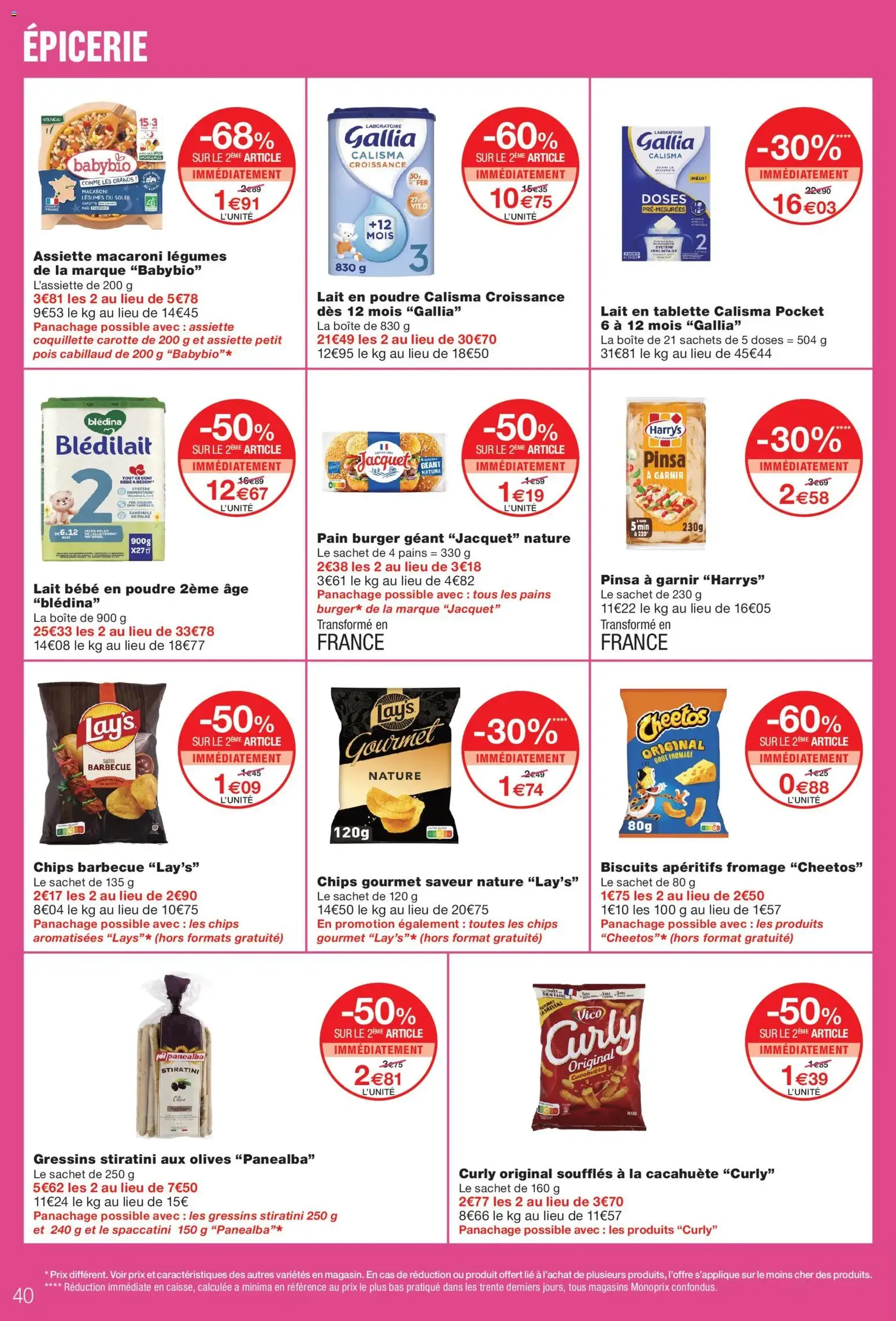 Monoprix catalogue - brochure valable à partir du 25/08/2026, page 40 sur 85
