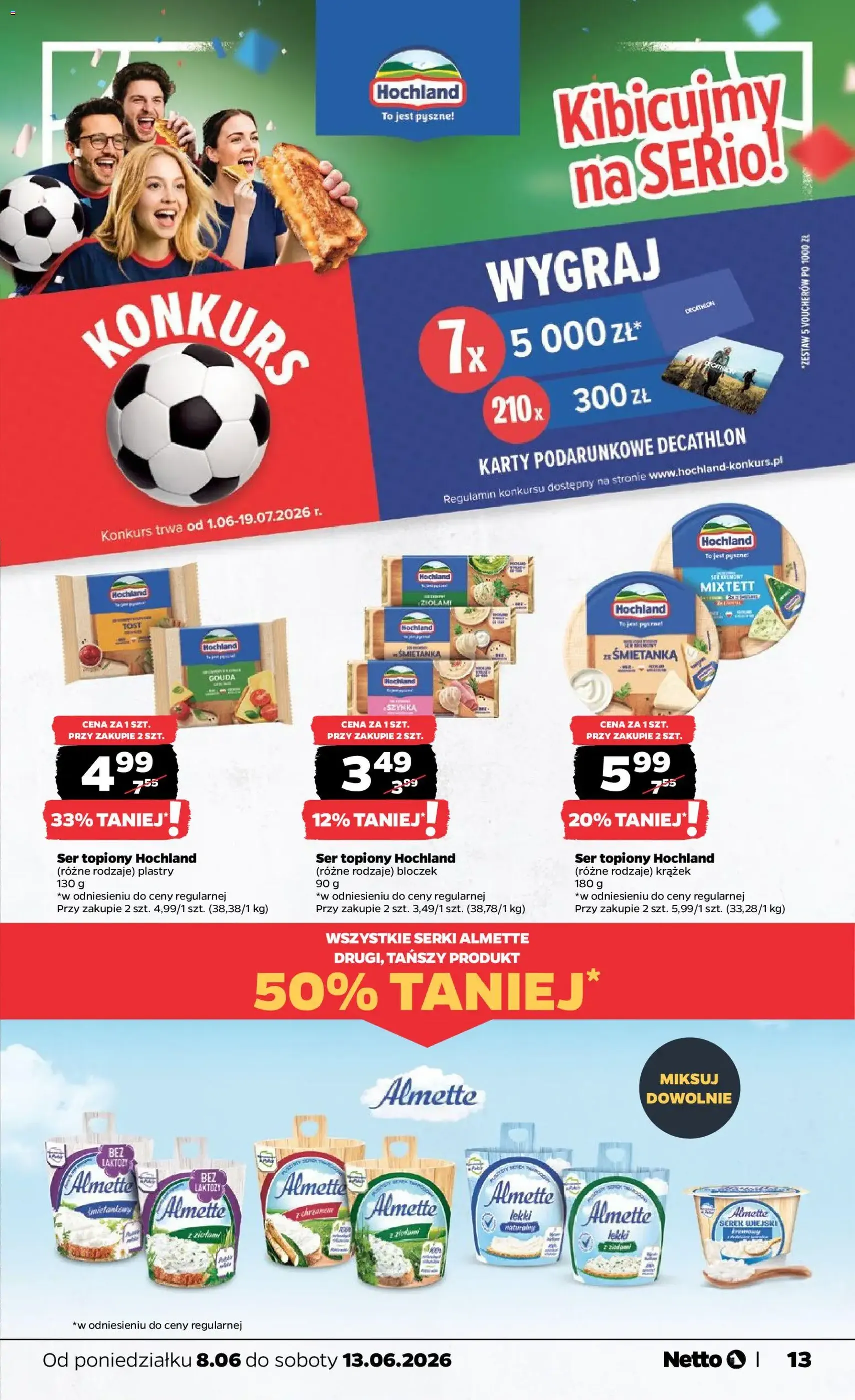 Netto gazetka od poniedziałku spożywcza - ważny gazetka od 08.06.2026 strona 13 z 41