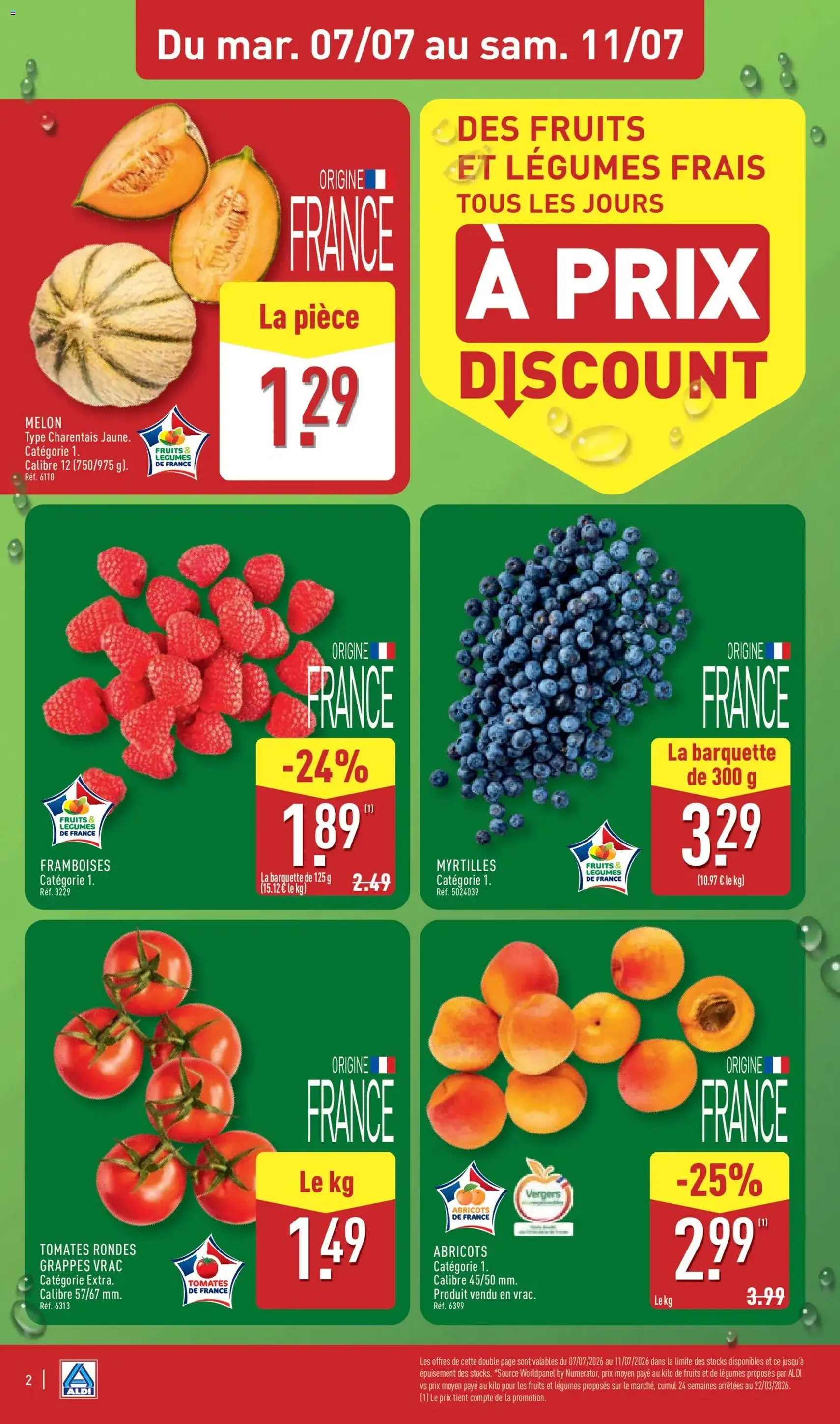 Aldi catalogue - brochure valable à partir du 07/07/2026, page 4 sur 42