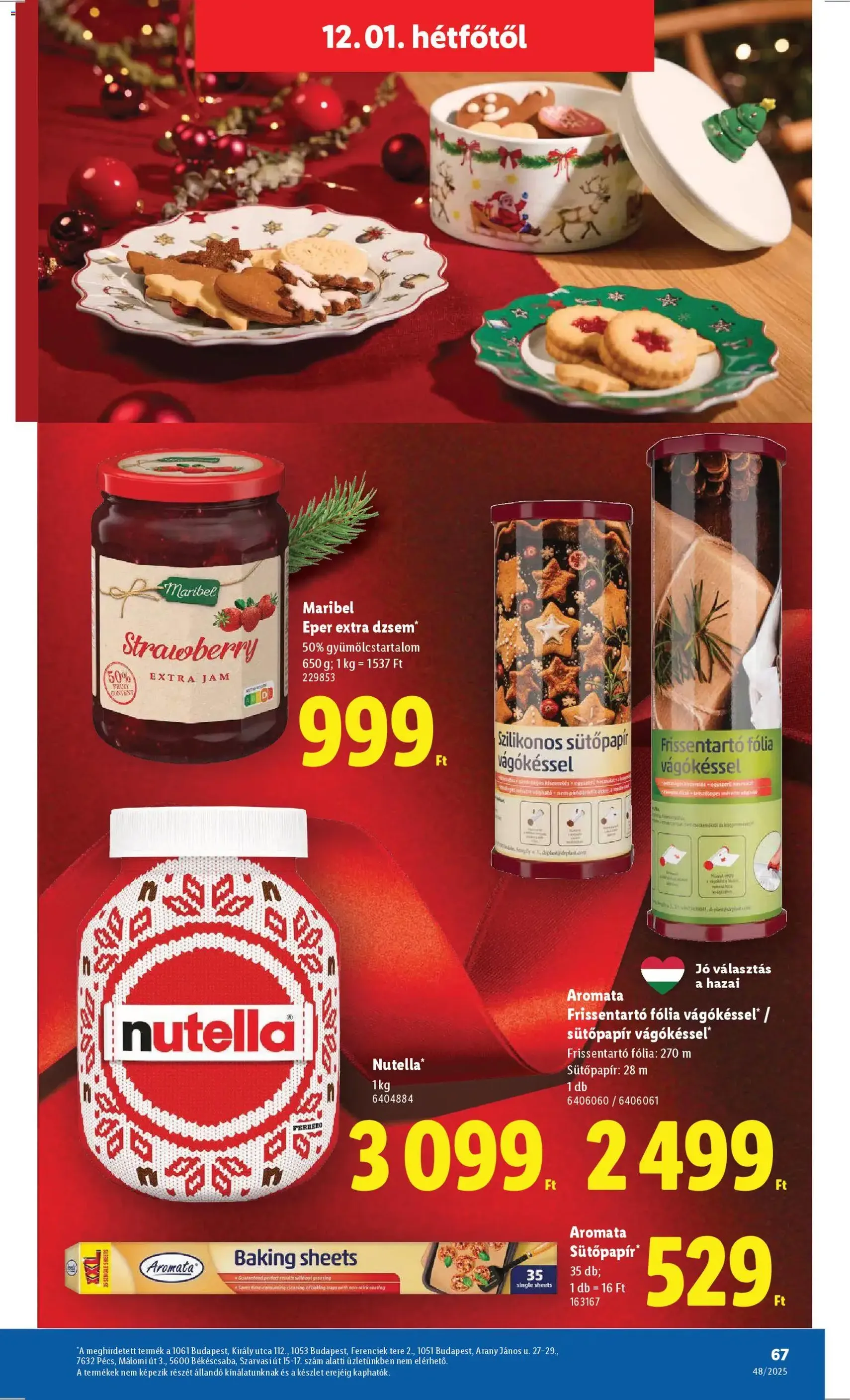 Lidl Akciós újság - 2025.11.27. érvényes szórólap 67 oldal 68 oldalból