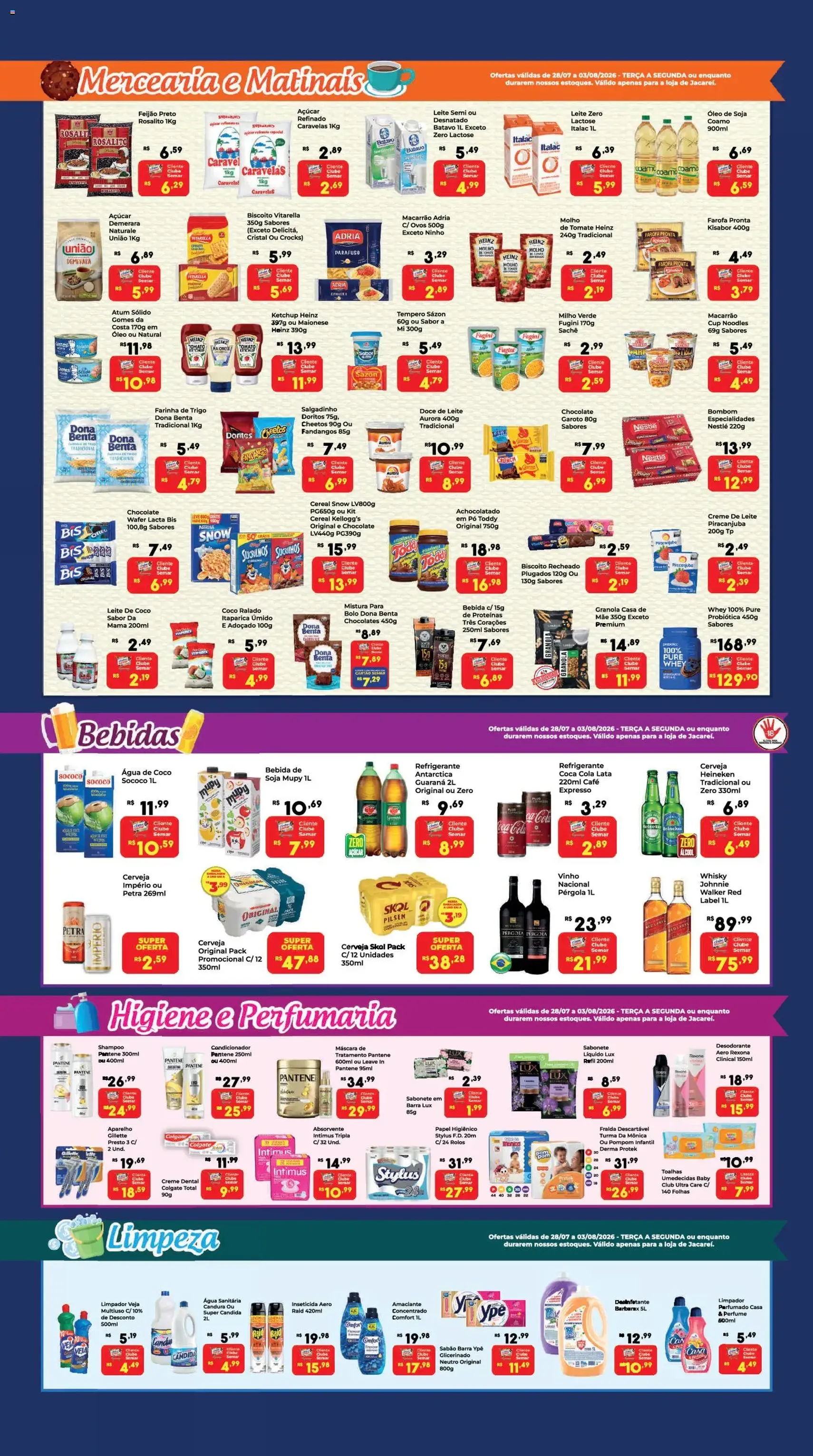 Semar Supermercado - Ofertas da semana - folheto válido a partir de 28/07/2026 página 2 de 4