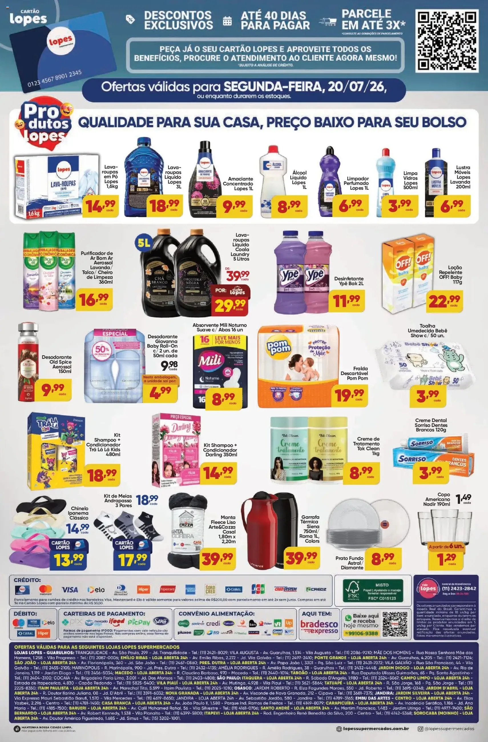 Lopes Supermercados - Ofertas da semana - folheto válido a partir de 20/07/2026 página 2 de 2