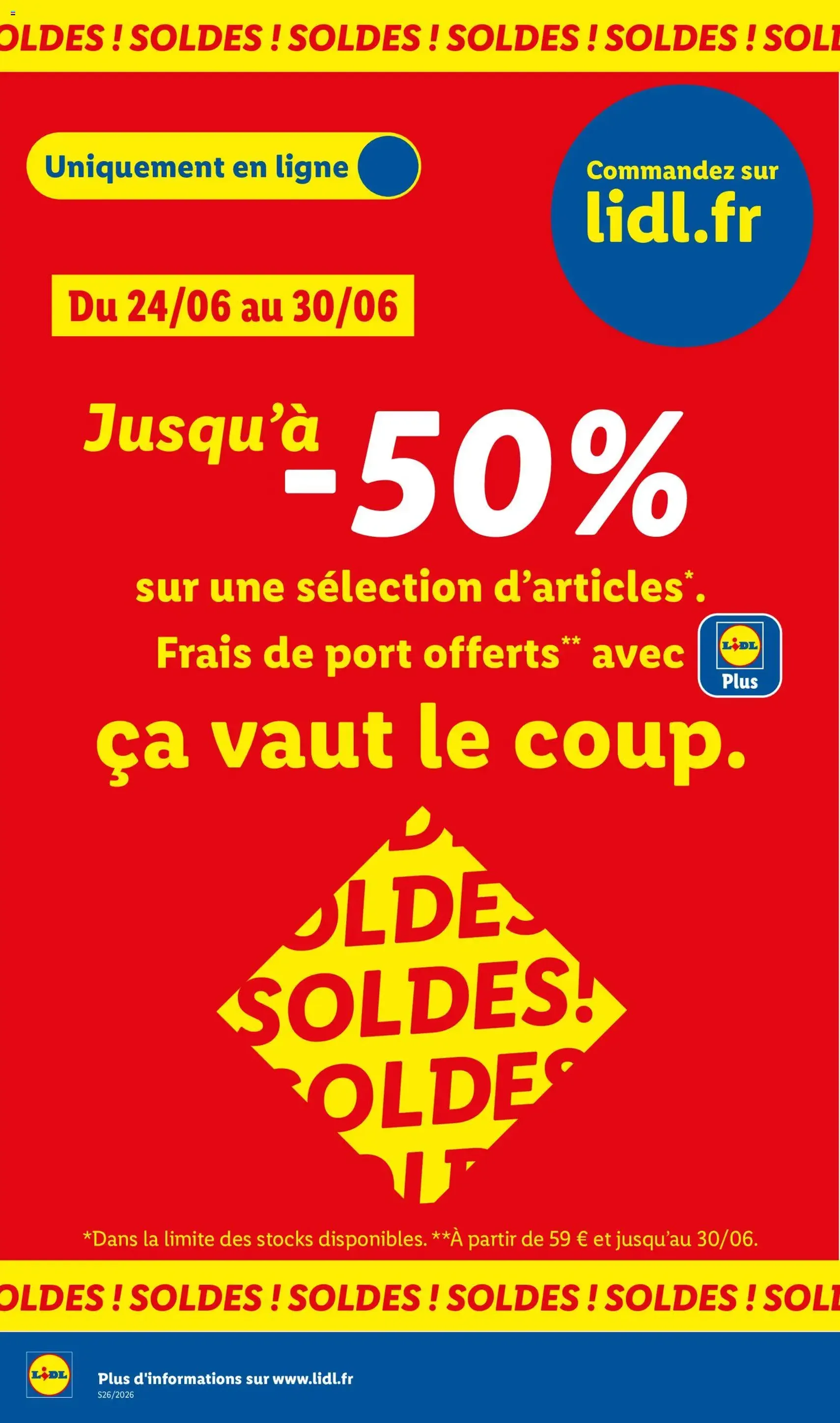 LIDL catalogue - brochure valable à partir du 25/06/2026, page 36 sur 72