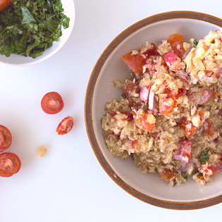 Recipe preview Quick Quinoa Tabouli Vegetable Salad