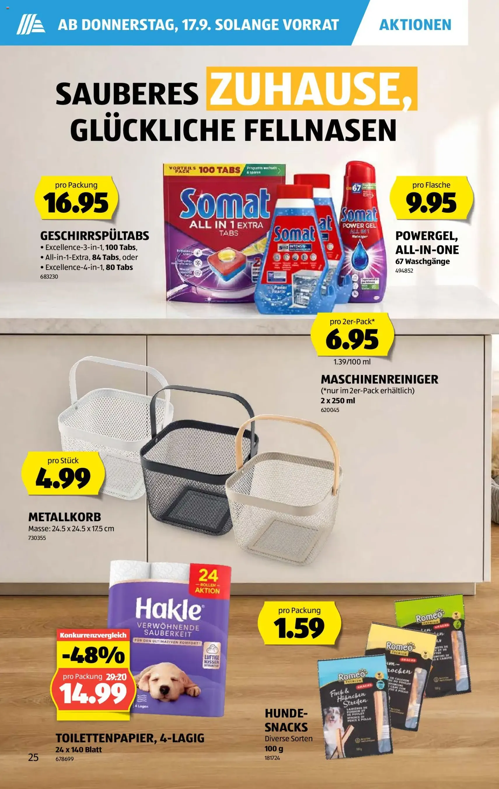 Aldi aktionen - Gültiger Prospekt ab 17.09.2026, Seite 16 von insgesamt 36