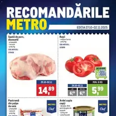 Catalog Metro - previzualizare cataloage valabilă începând cu 27.10.2025 Catalog Metro - previzualizare cataloage valabilă începând cu 27.10.2025