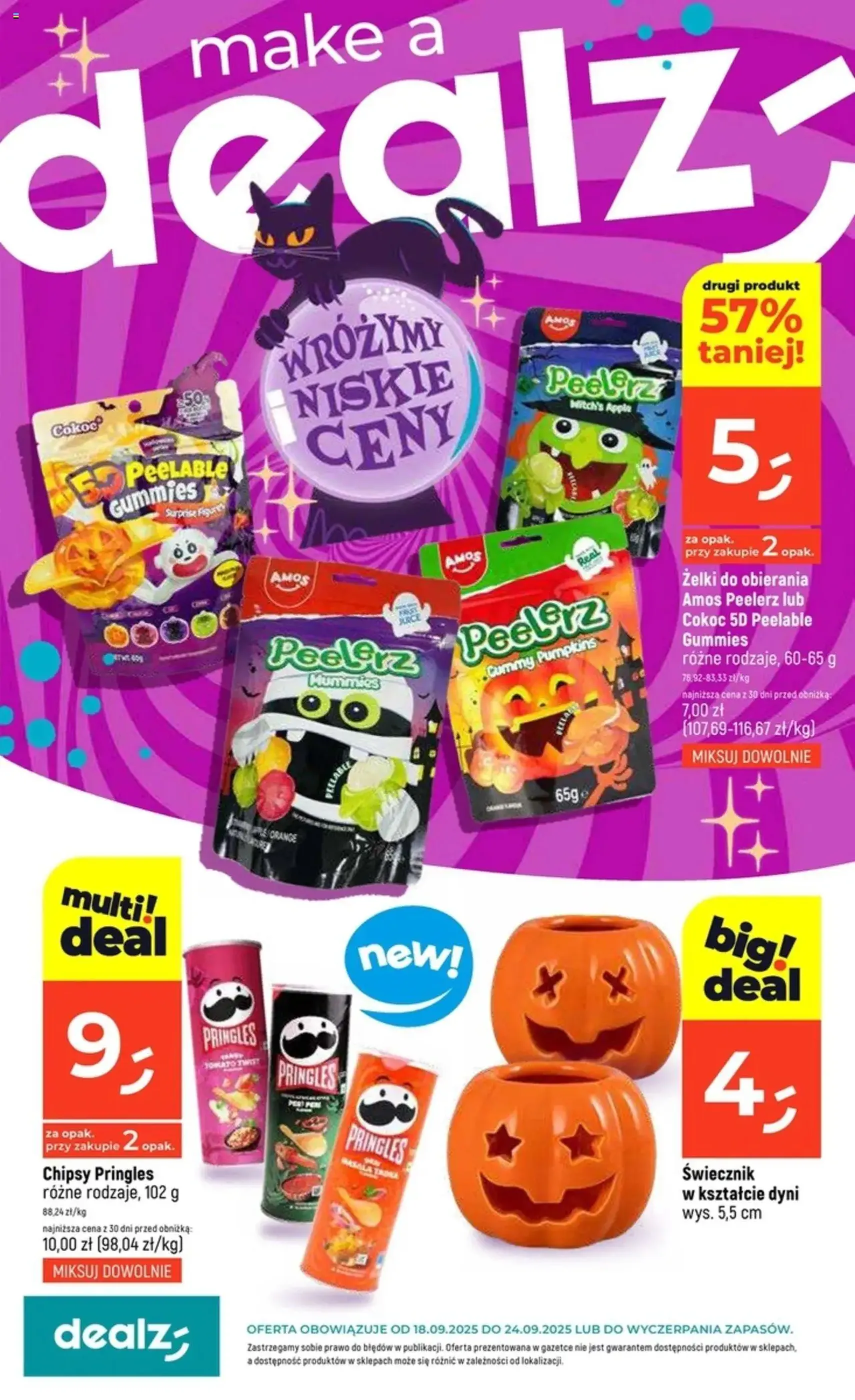 Dealz Gazetka - ważny gazetka od 18.09.2025 strona 1 z 50