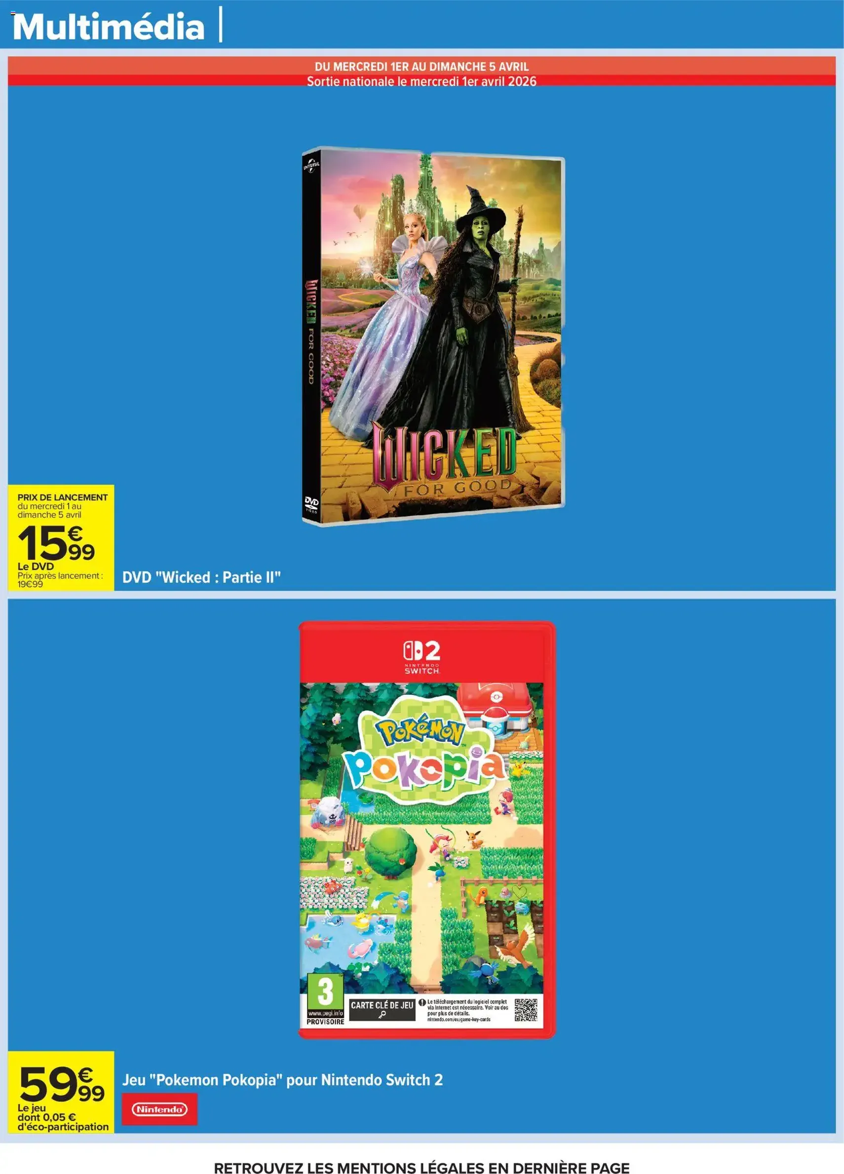 Carrefour catalogue semaine 14 - brochure valable à partir du 31/03/2026, page 61 sur 70