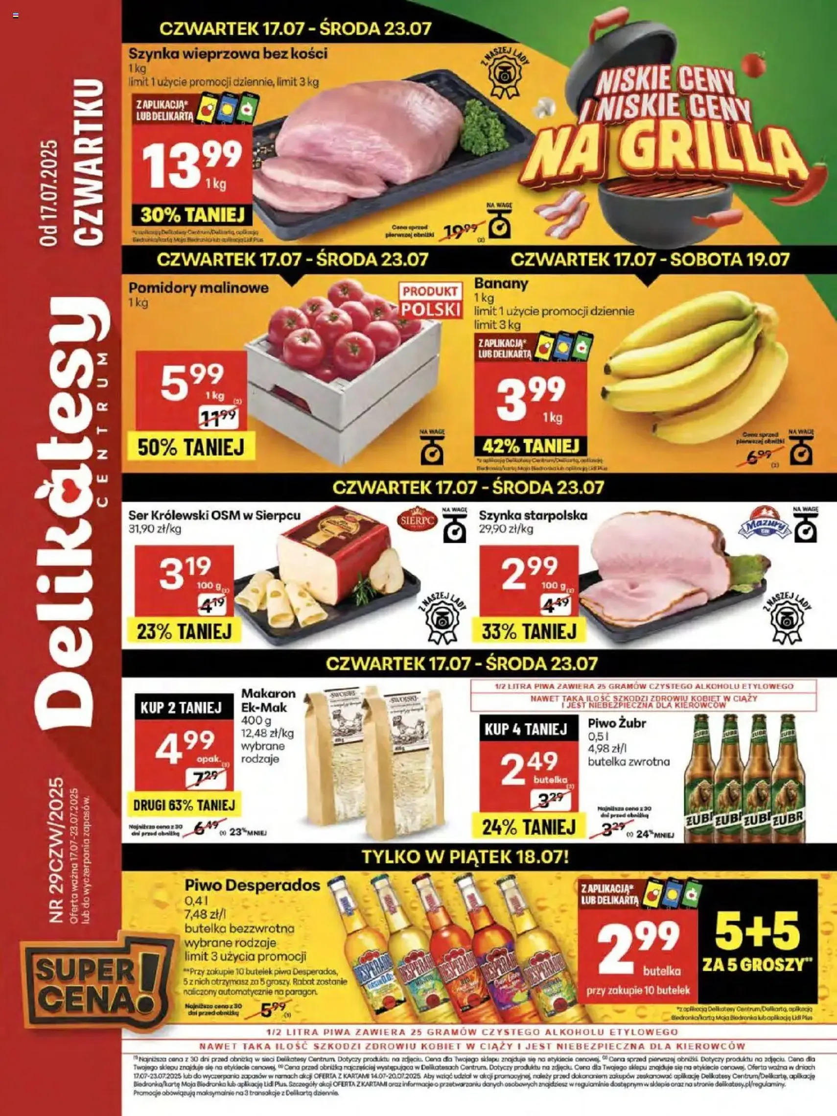 Delikatesy Centrum Gazetka - ważny gazetka od 17.07.2025 strona 1 z 61 Delikatesy Centrum Gazetka - ważny gazetka od 17.07.2025 strona 1 z 61