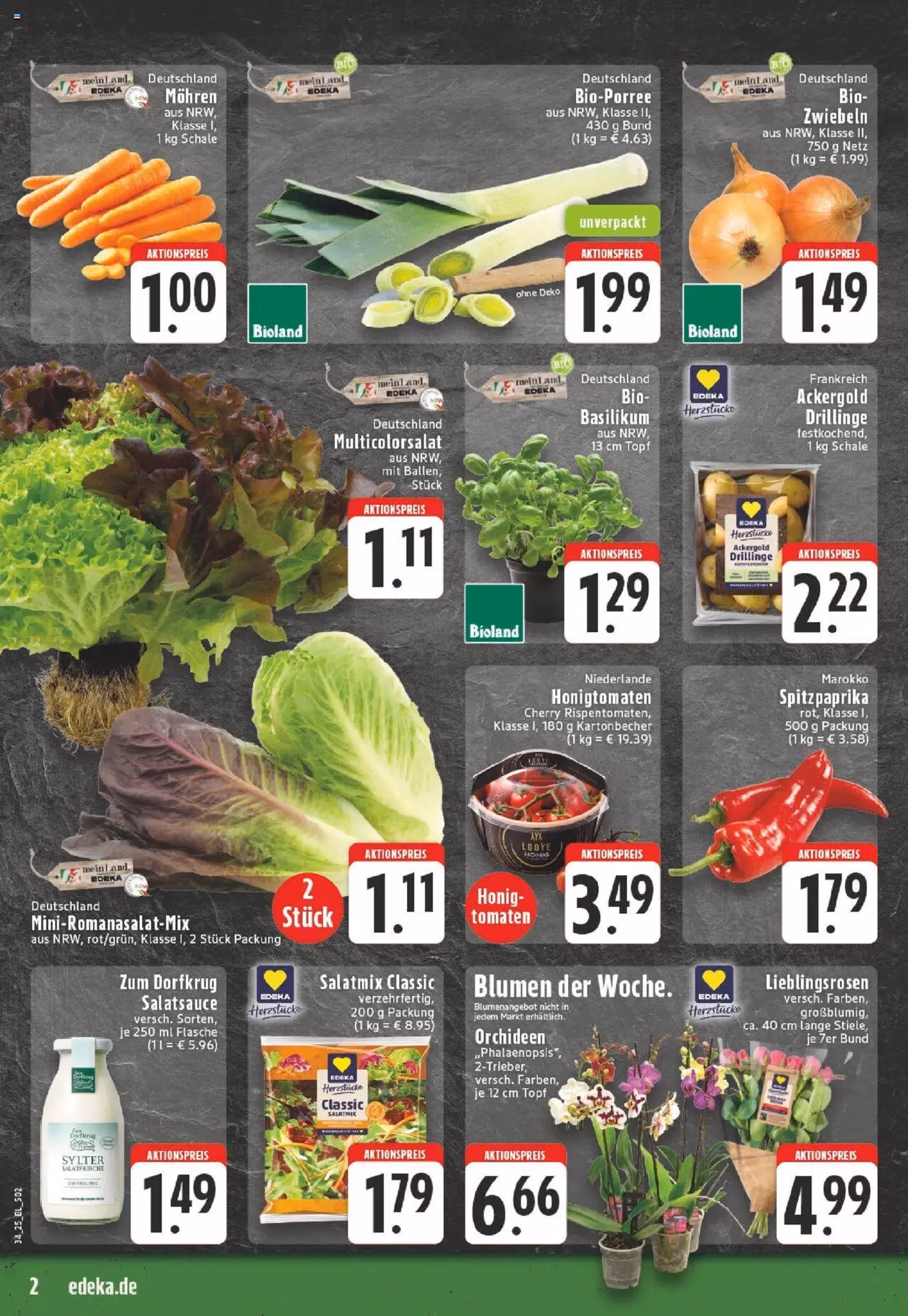 Edeka Prospekt - Gültiger Prospekt ab 18.08.2025, Seite 2 von insgesamt 24 Edeka Prospekt - Gültiger Prospekt ab 18.08.2025, Seite 2 von insgesamt 24