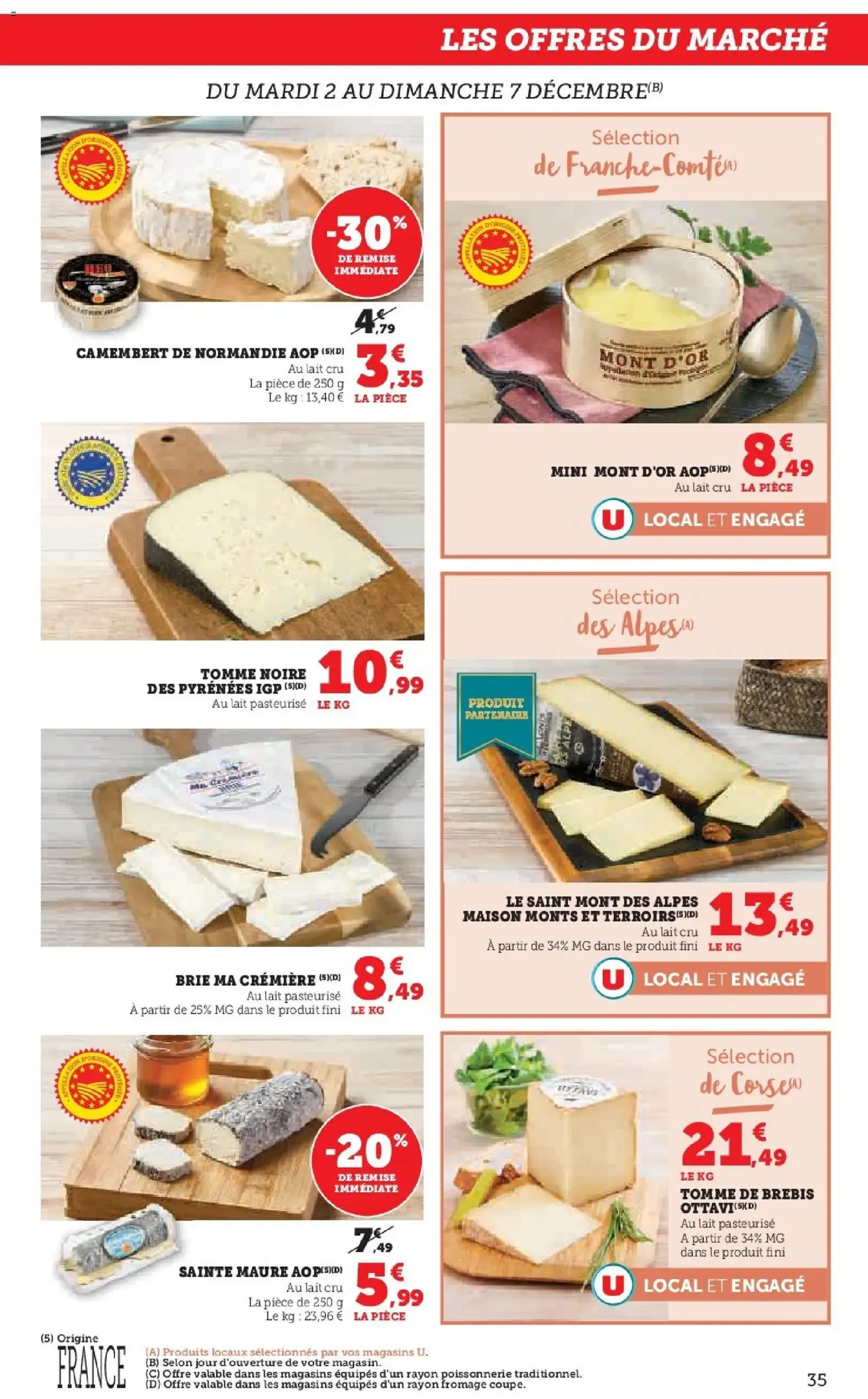 Super U - Les prix bas de la semaine - brochure valable à partir du 02/12/2025, page 35 sur 40