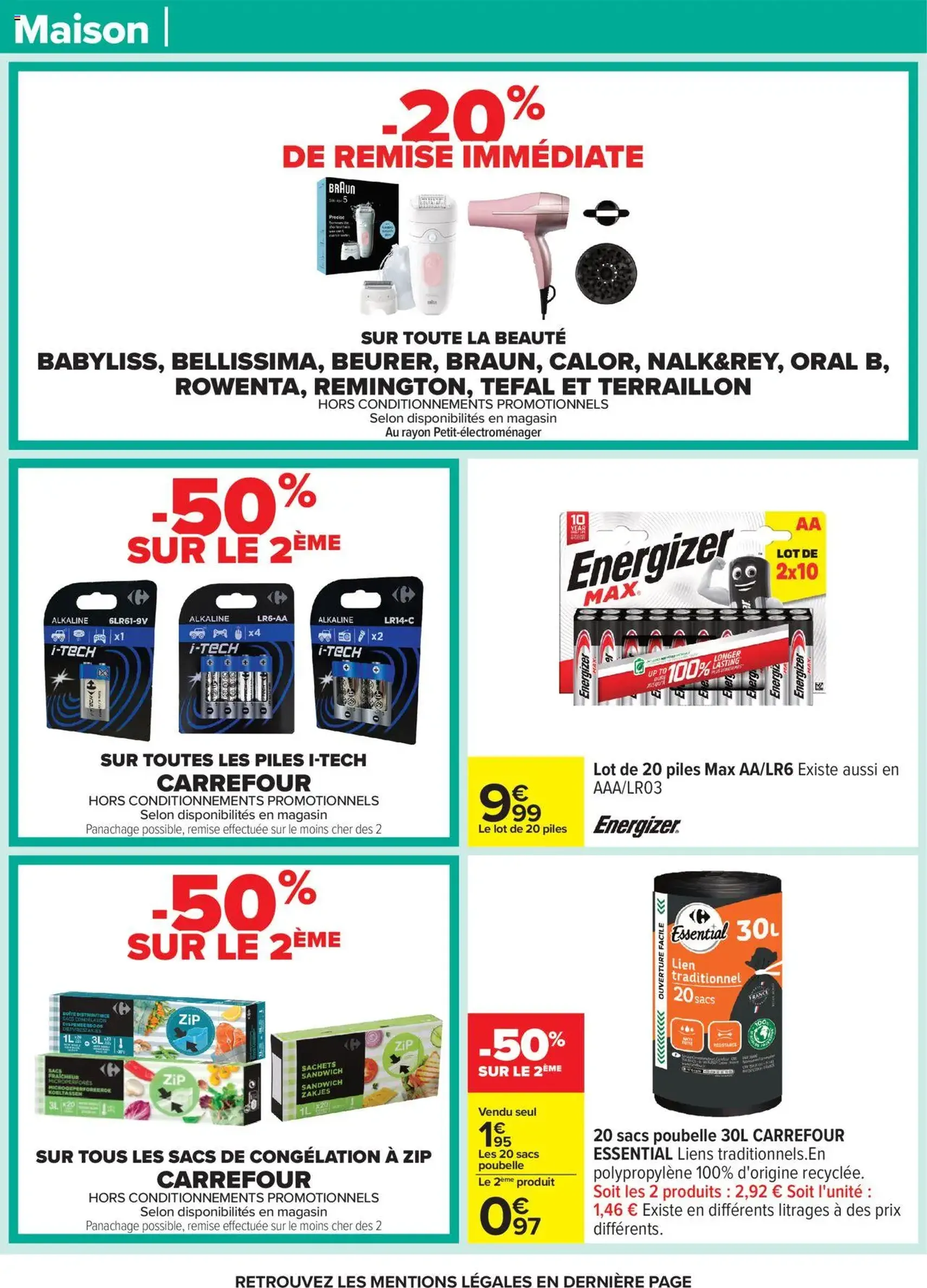 Carrefour catalogue de la semaine 33 - brochure valable à partir du 12/08/2025, page 57 sur 69 Carrefour catalogue de la semaine 33 - brochure valable à partir du 12/08/2025, page 57 sur 69