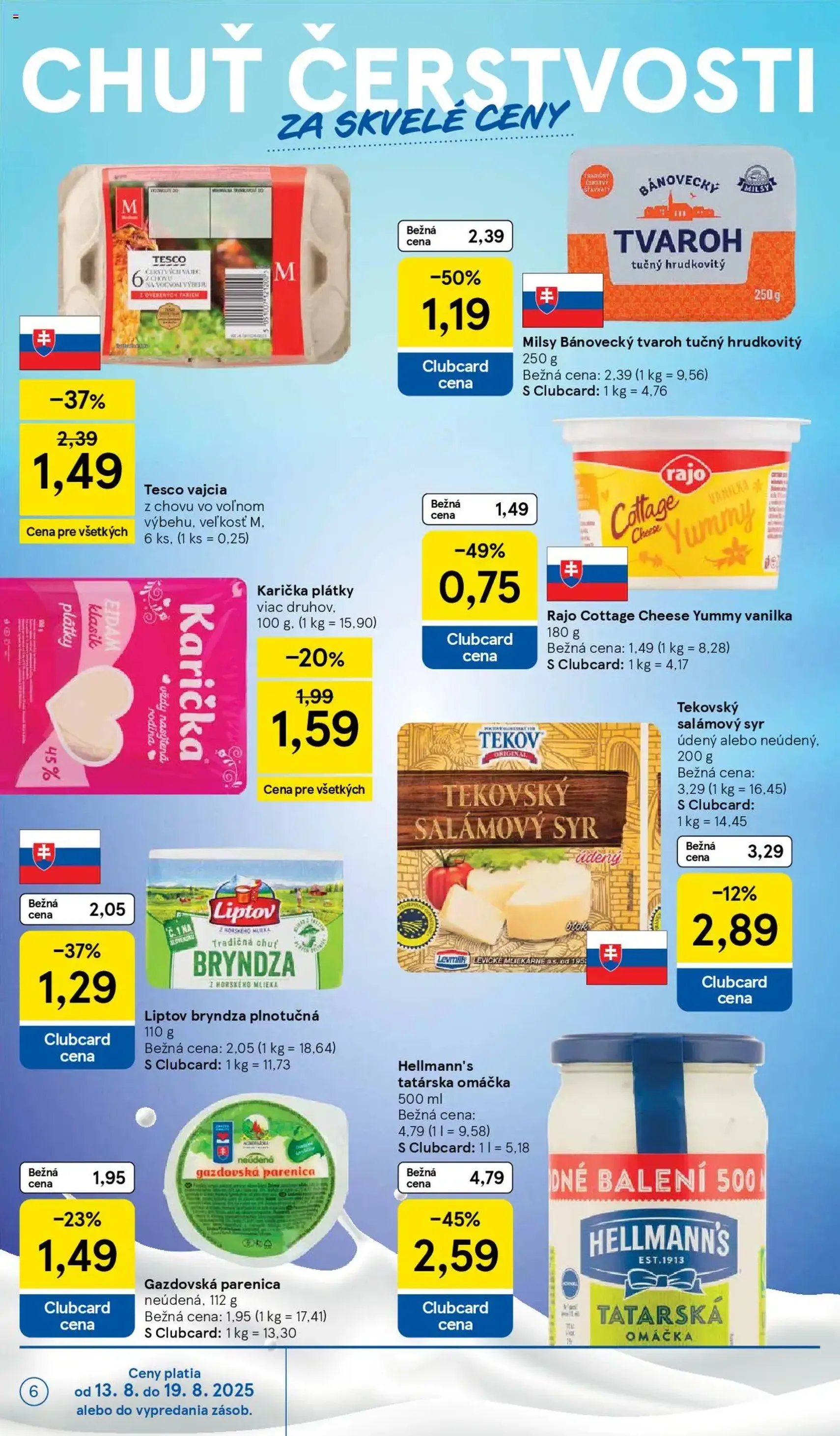 Tesco Hypermarket - leták - platný leták od 13.08.2025 strana 6 z 43