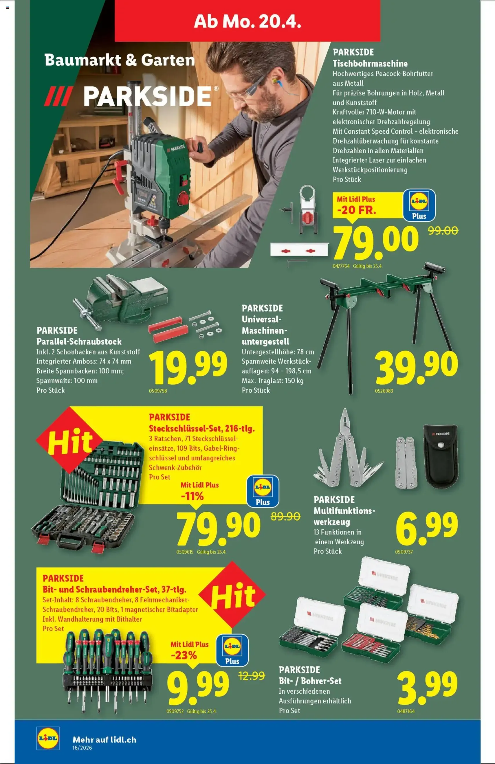 Lidl aktionen - Gültiger Prospekt ab 16.04.2026, Seite 30 von insgesamt 32