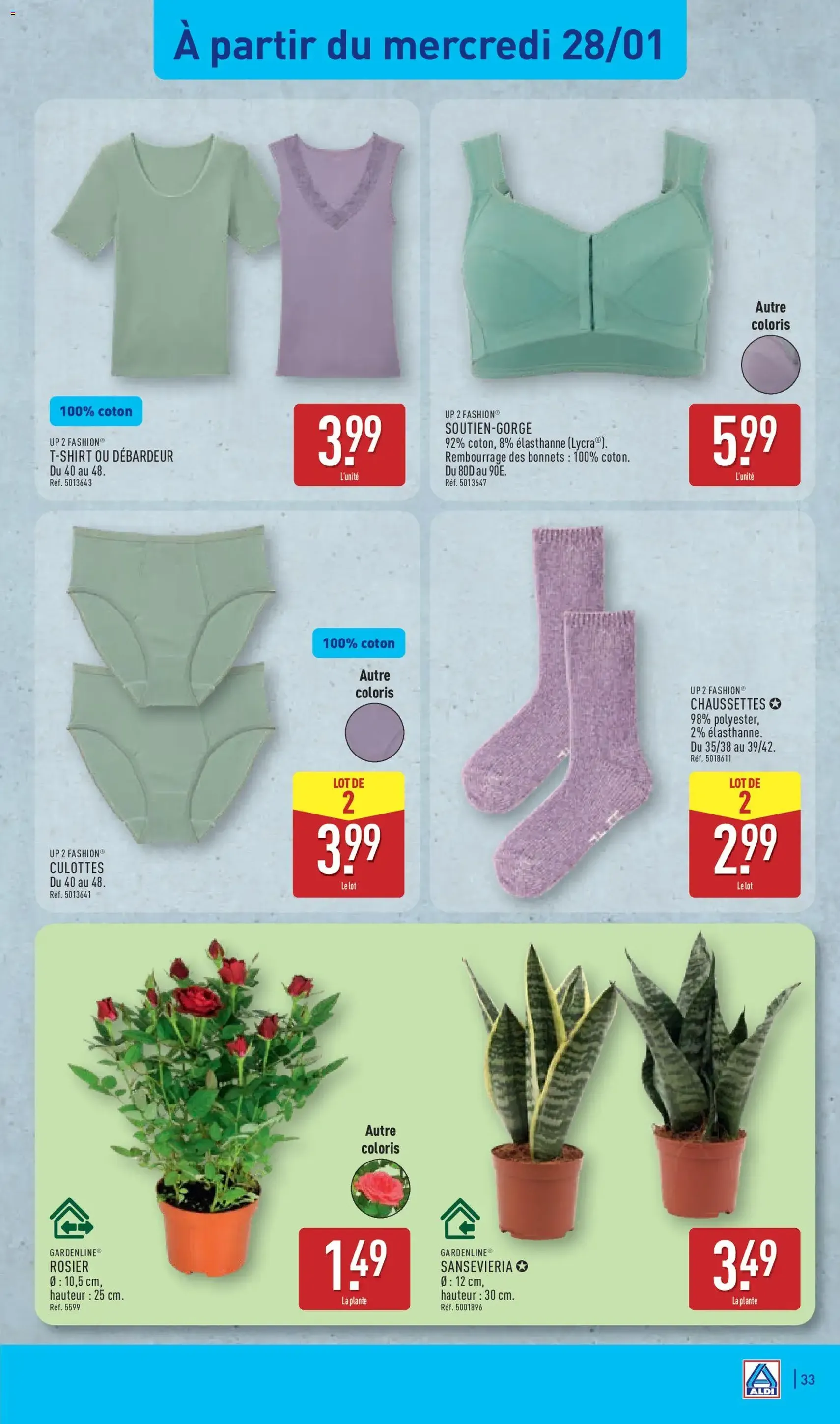 Aldi - Catalogue de la semaine 5 - brochure valable à partir du 27/01/2026, page 35 sur 44