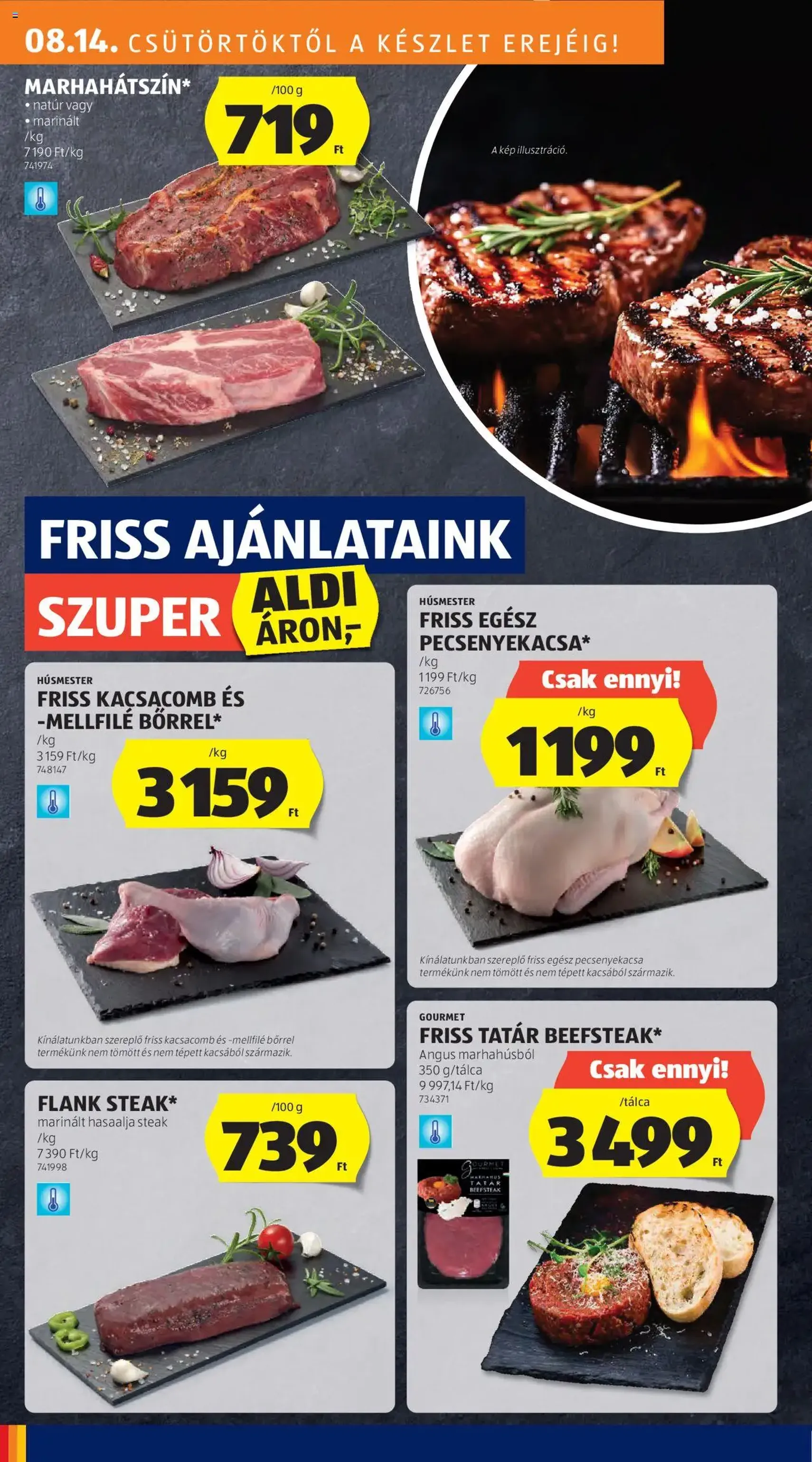 Aldi Akciós újság - 2025.08.14. érvényes szórólap 16 oldal 52 oldalból Aldi Akciós újság - 2025.08.14. érvényes szórólap 16 oldal 52 oldalból