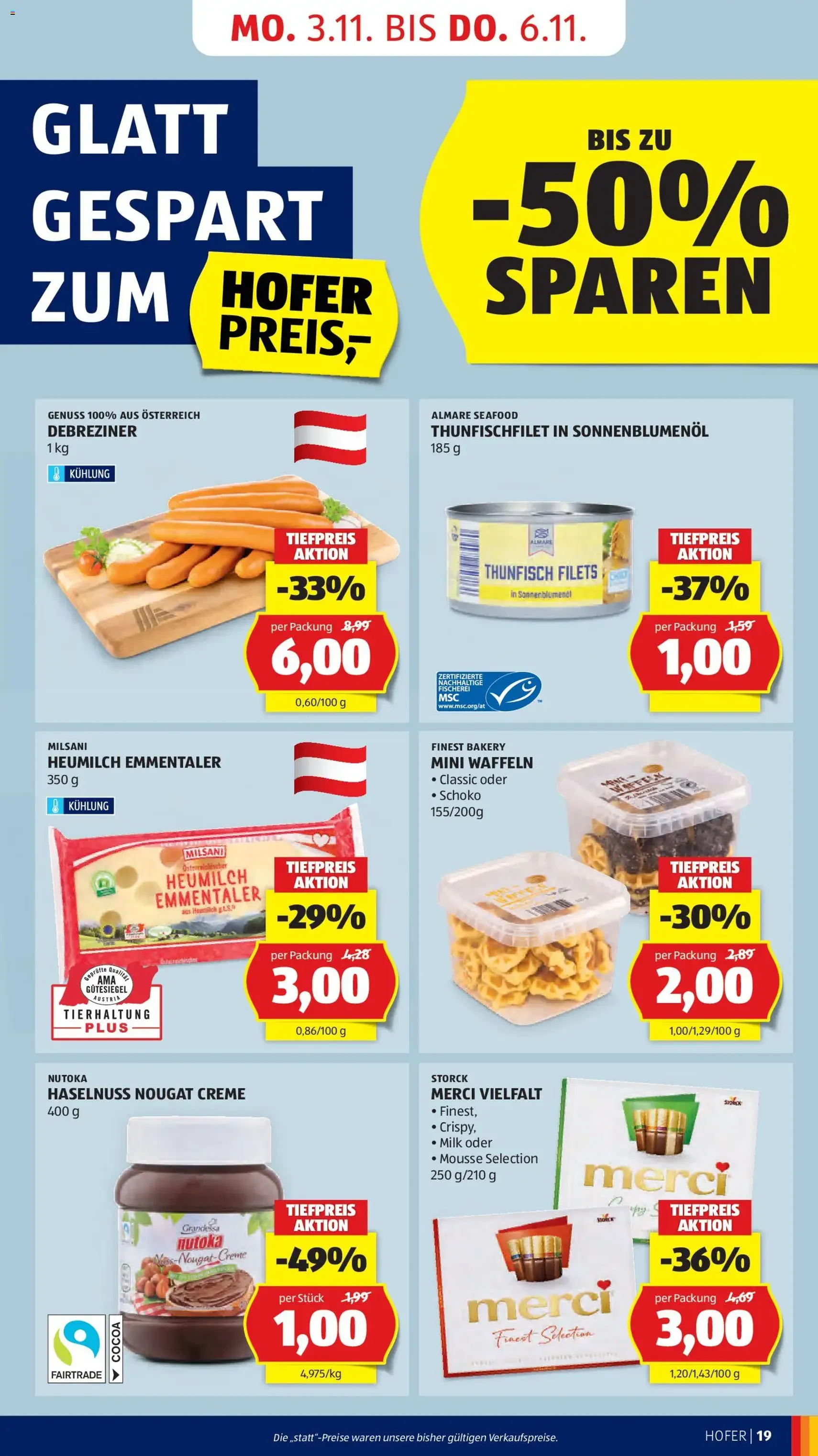 Hofer Flugblatt - Gültiger Prospekt ab 30.10.2025, Seite 21 von insgesamt 45