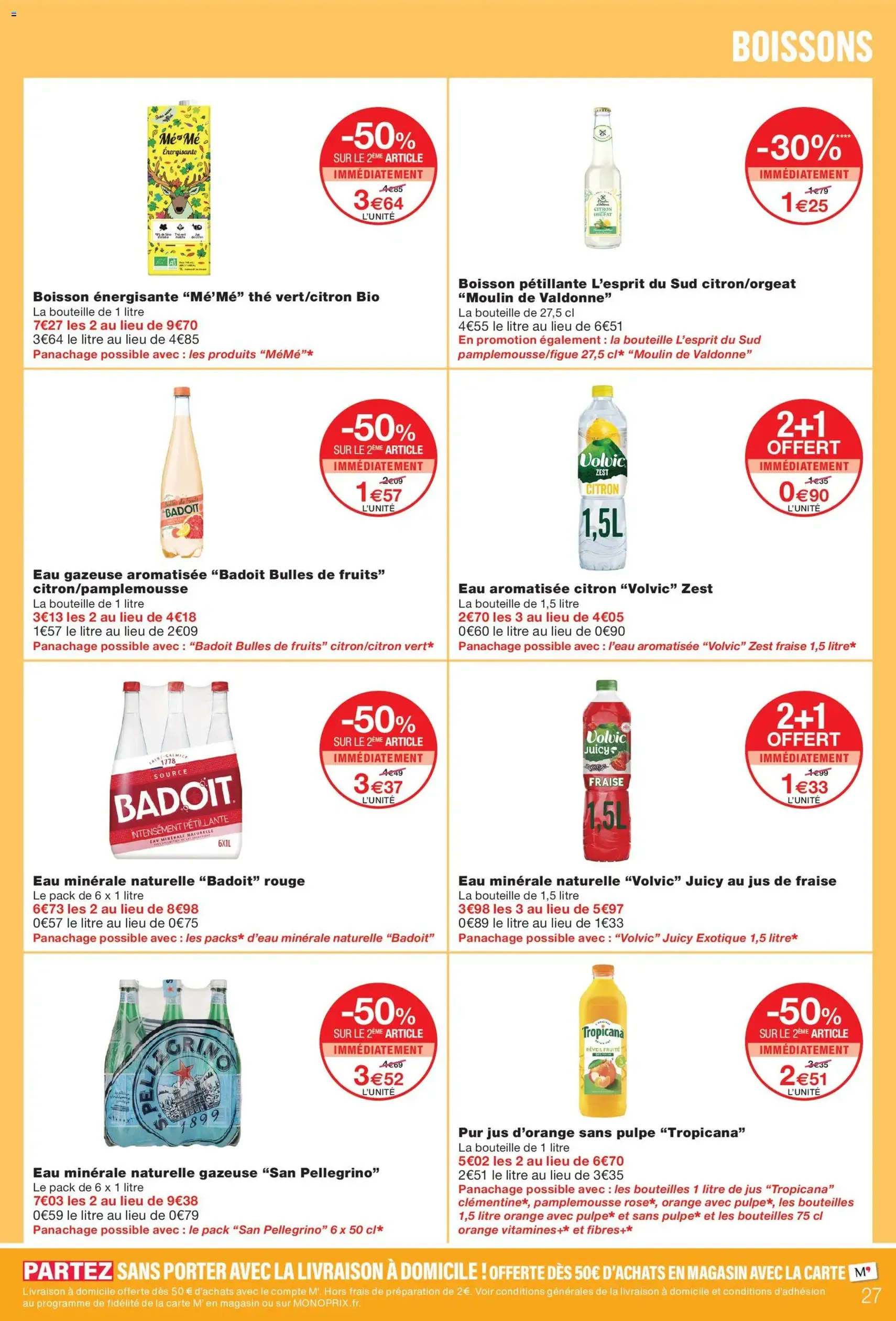 Monoprix catalogue - brochure valable à partir du 28/07/2026, page 27 sur 52