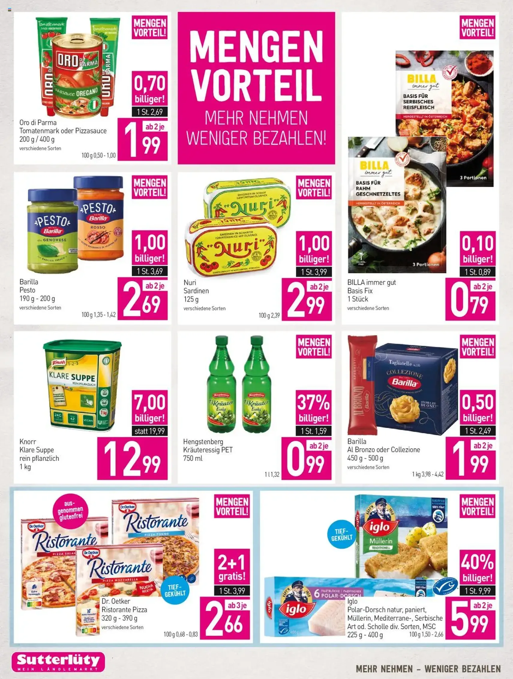 Sutterlüty Flugblatt - Gültiger Prospekt ab 21.08.2025, Seite 22 von insgesamt 24