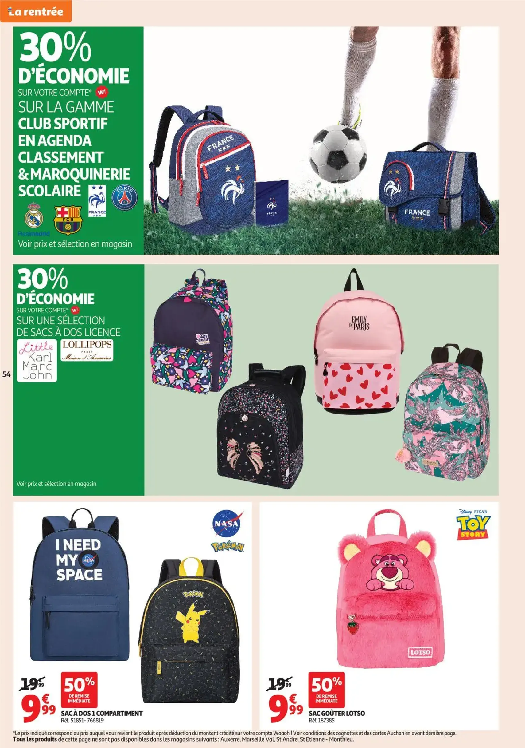 Auchan prospectus - brochure valable à partir du 16/07/2025, page 54 sur 58 Auchan prospectus - brochure valable à partir du 16/07/2025, page 54 sur 58
