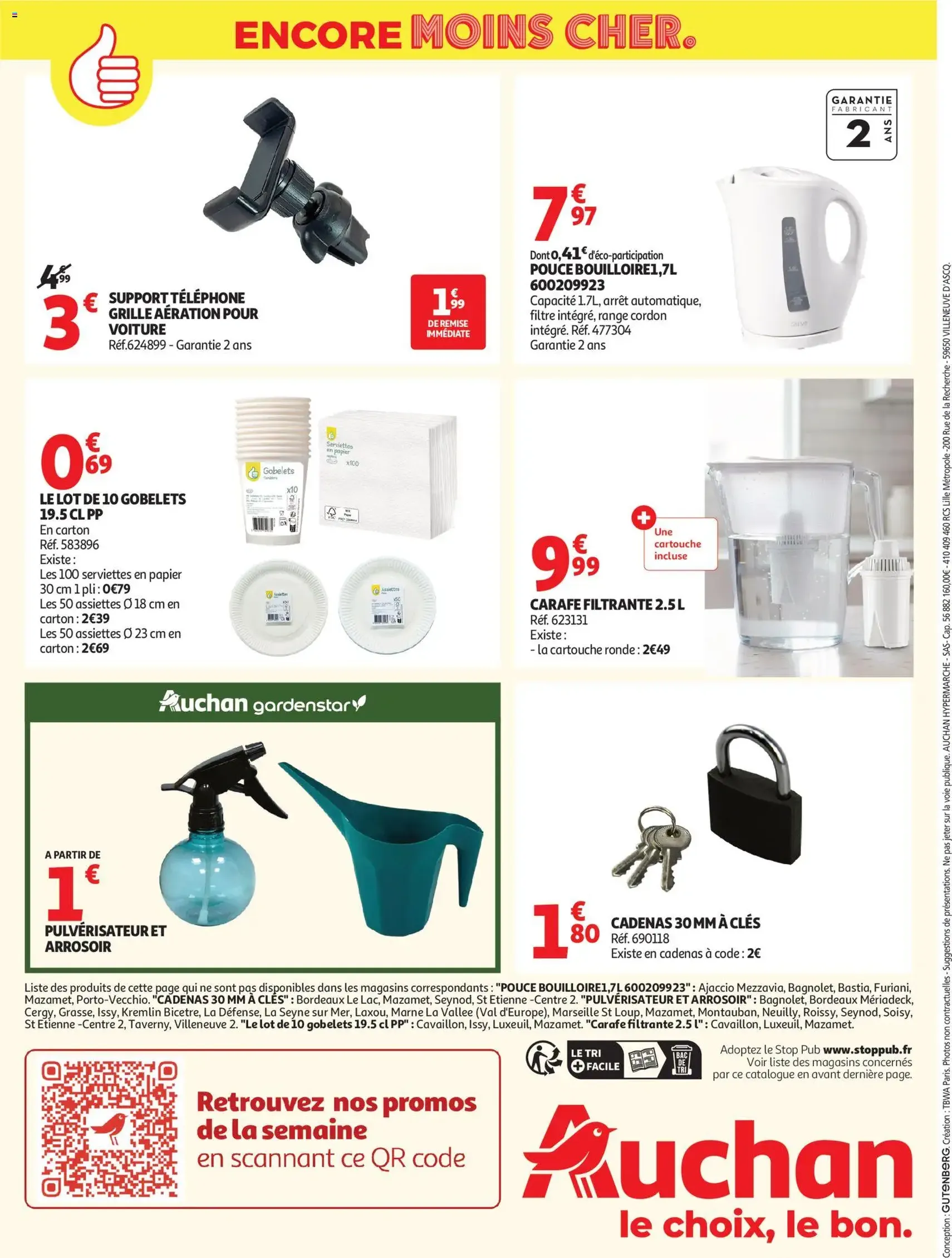 Auchan folder / publicité - geldige folder vanaf 16/06/2026 pagina 6 van 6
