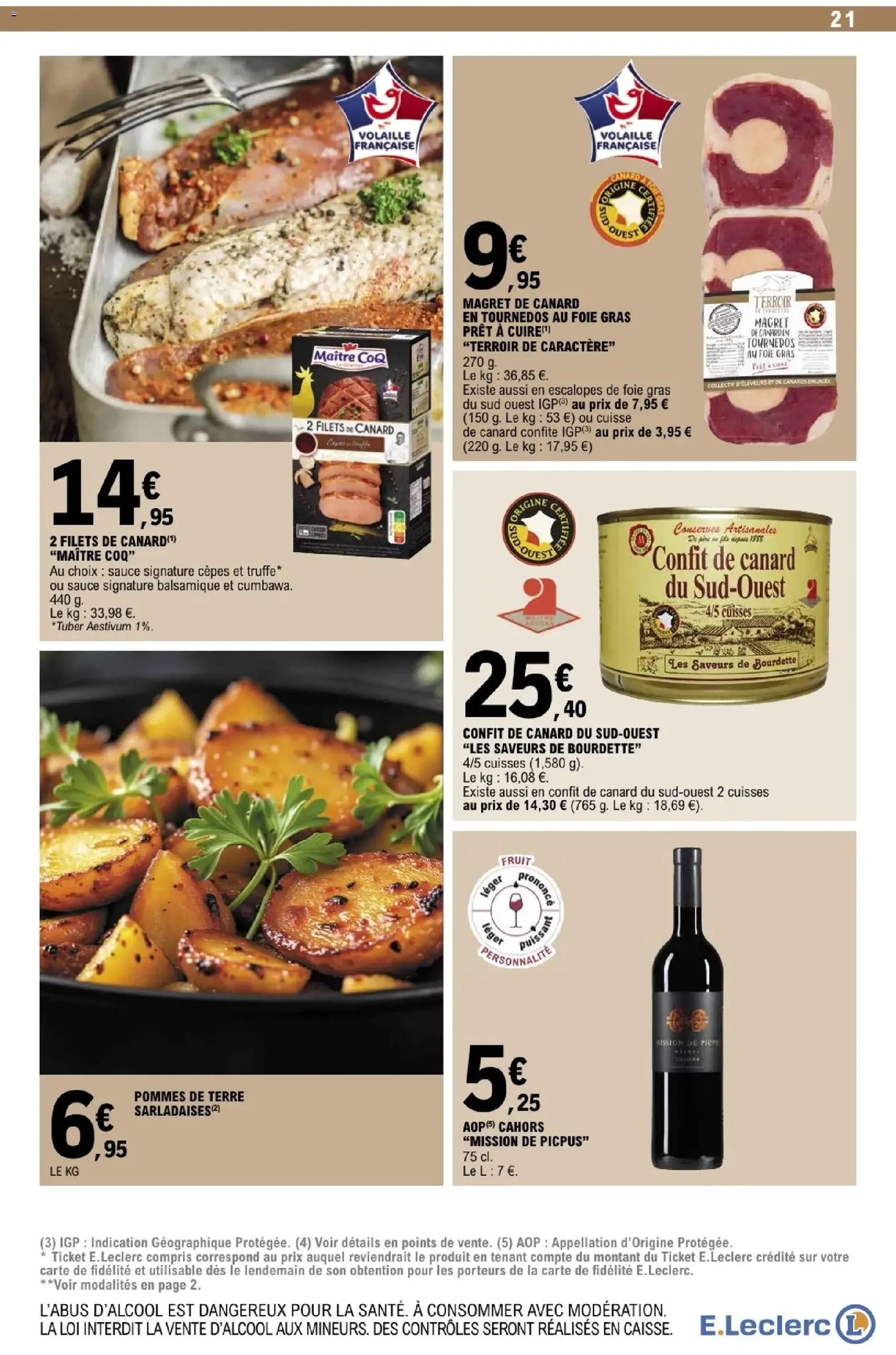 E.Leclerc catalogue semaine 49 - brochure valable à partir du 02/12/2025, page 21 sur 80