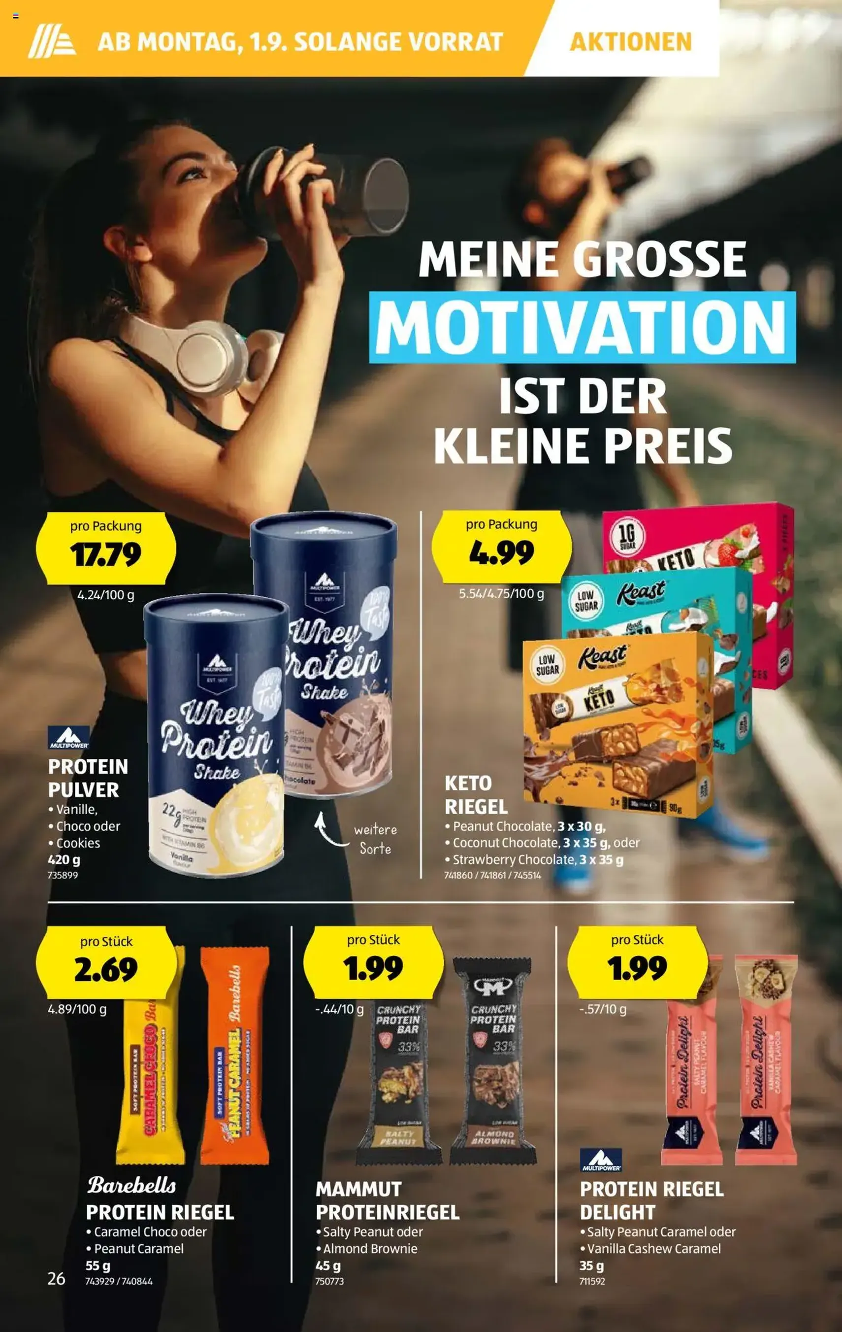 Aldi Aktionen - Gültiger Prospekt ab 28.08.2025, Seite 26 von insgesamt 35 Aldi Aktionen - Gültiger Prospekt ab 28.08.2025, Seite 26 von insgesamt 35