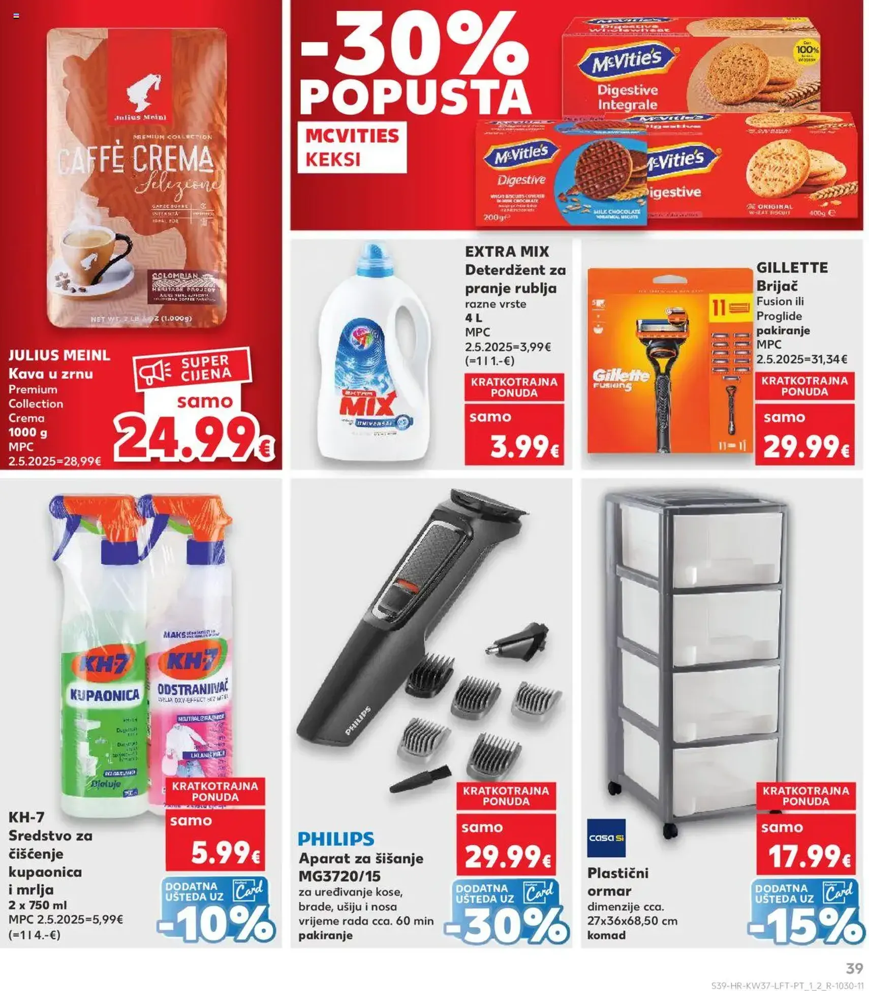 Kaufland HR - Osijek - 2025.09.10. érvényes szórólap 39 oldal 40 oldalból