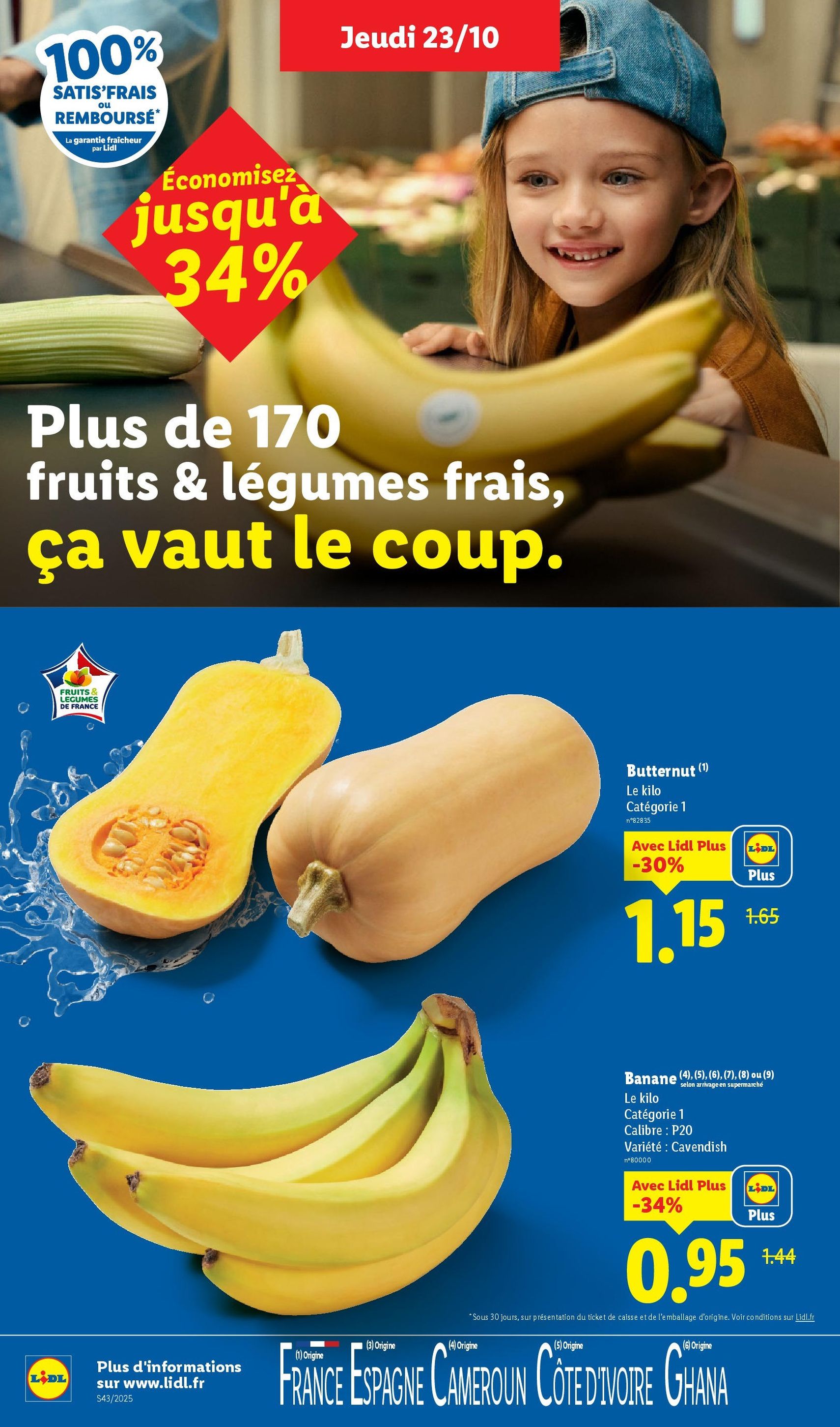 LIDL catalogue semaine 43 - brochure valable à partir du 23/10/2025, page 2 sur 84 LIDL catalogue semaine 43 - brochure valable à partir du 23/10/2025, page 2 sur 84