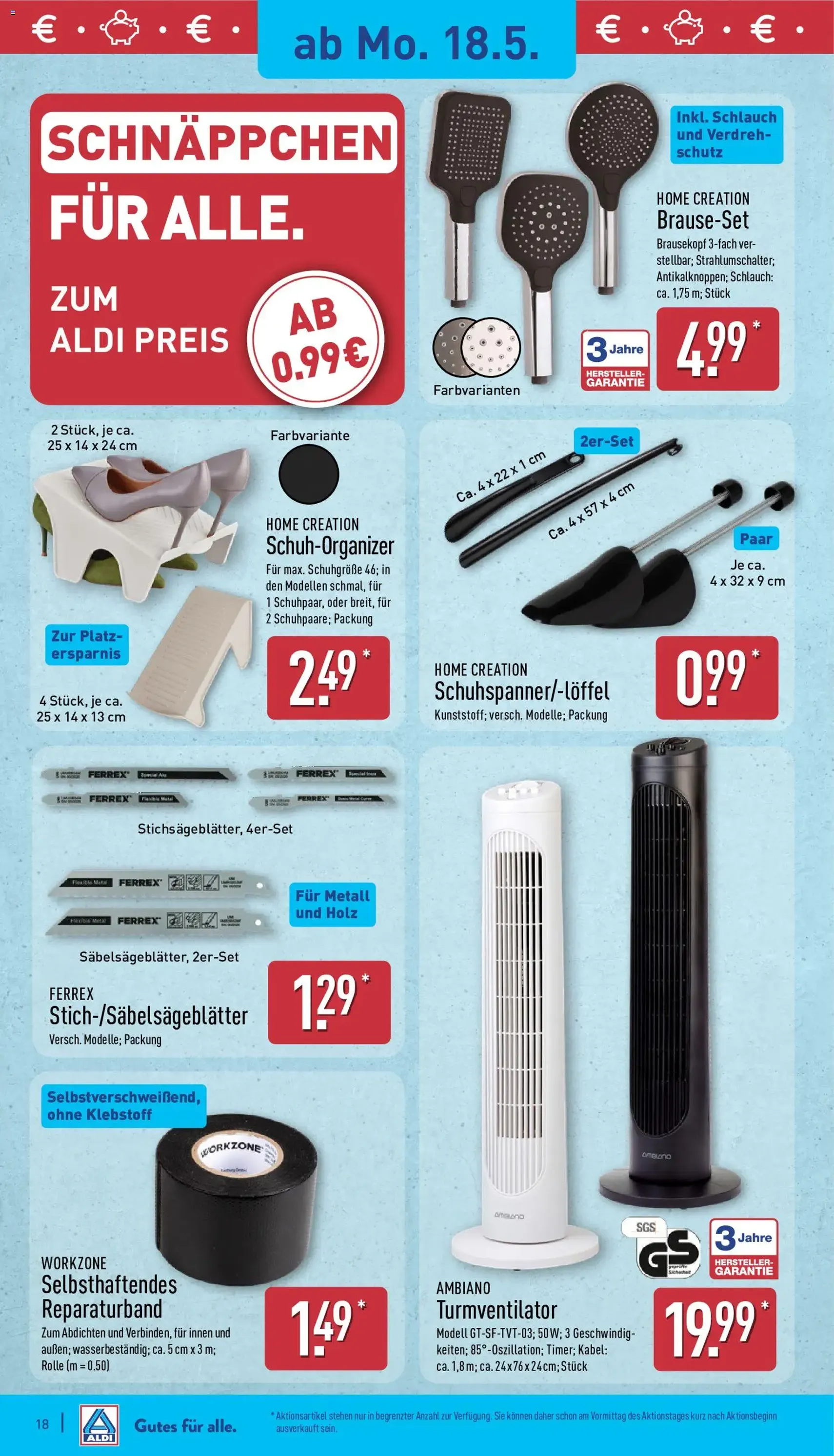Aldi Prospekt - Gültiger Prospekt ab 18.05.2026, Seite 18 von insgesamt 44