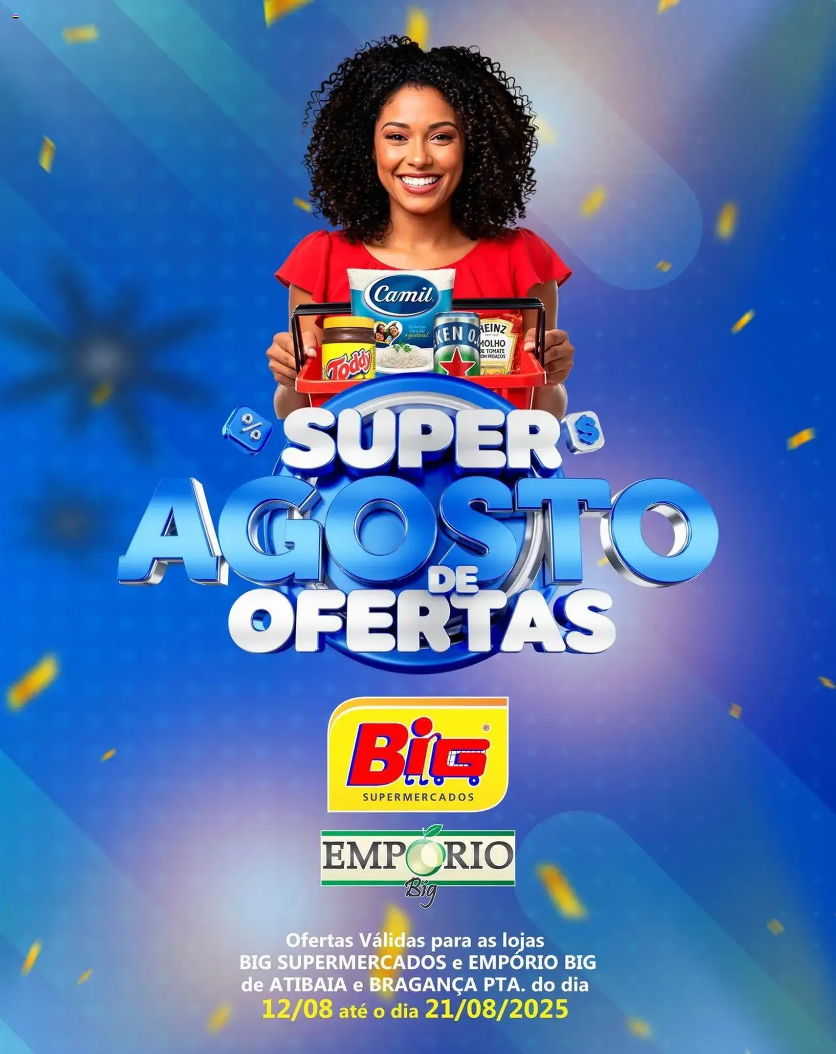 Big Supermercados - Ofertas da semana - folheto válido a partir de 12/08/2025 página 1 de 6