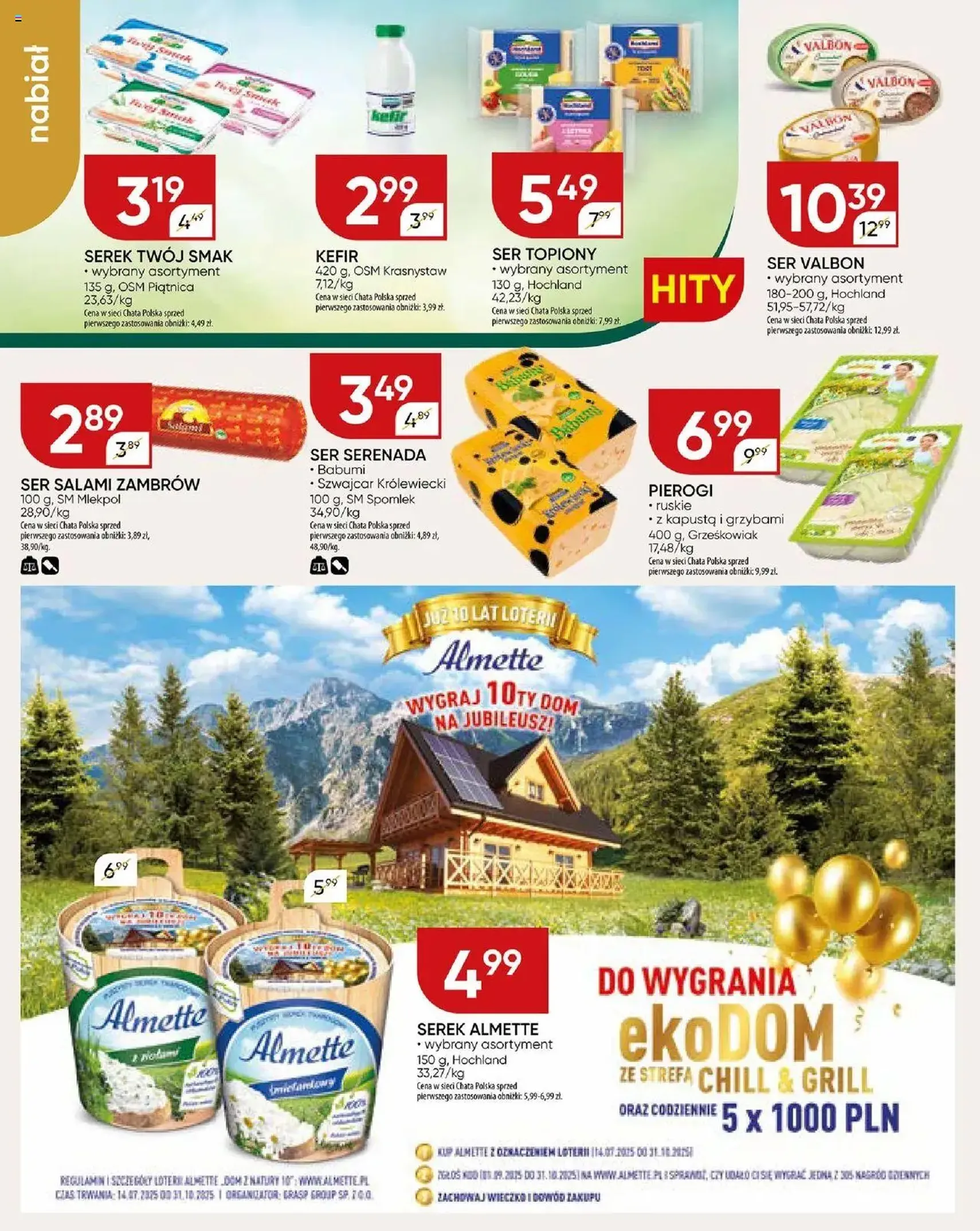 Chata Polska Gazetka - ważny gazetka od 28.08.2025 strona 4 z 23 Chata Polska Gazetka - ważny gazetka od 28.08.2025 strona 4 z 23