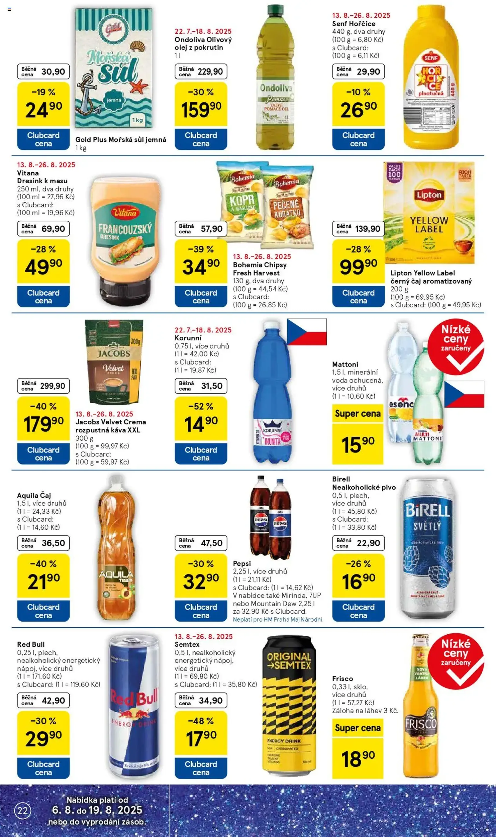 Tesco leták - Hypermarket - platný leták od 13.08.2025 strana 22 z 36 Tesco leták - Hypermarket - platný leták od 13.08.2025 strana 22 z 36