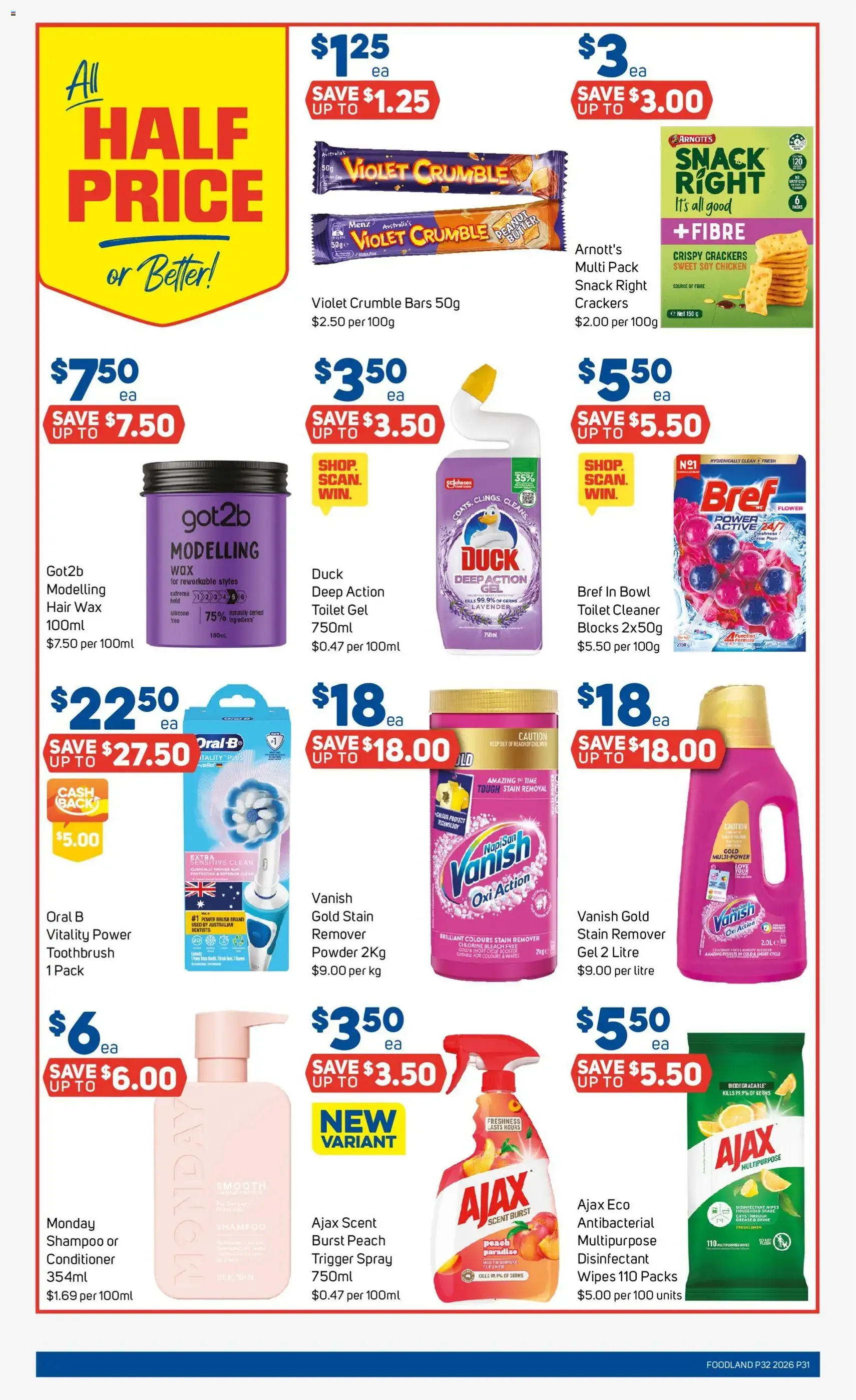Foodland catalogue - valid flyer from 05/08/2026, page 31 of 37