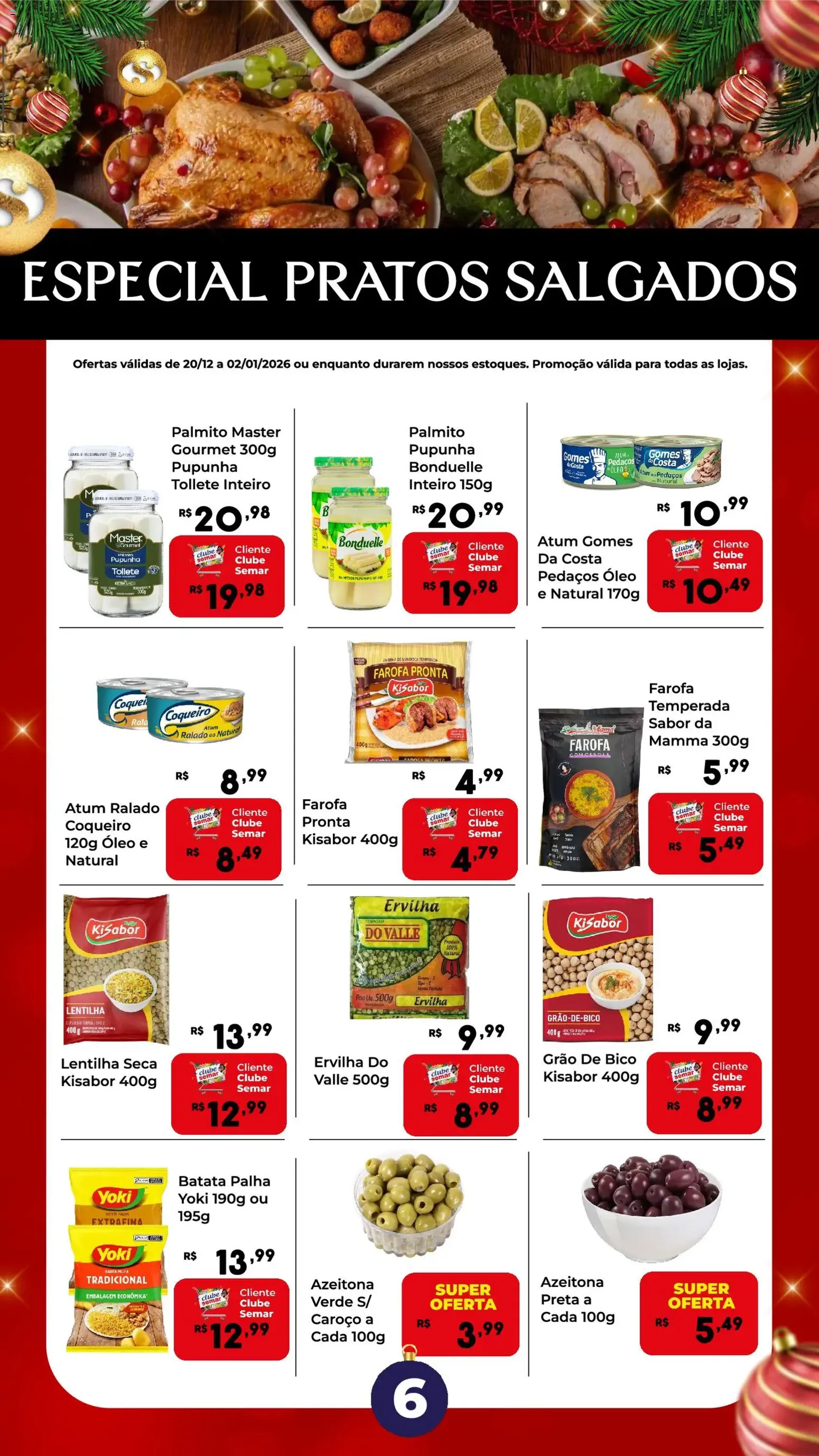Semar Supermercado - Ofertas Revista Natal - folheto válido a partir de 20/12/2025 página 6 de 19