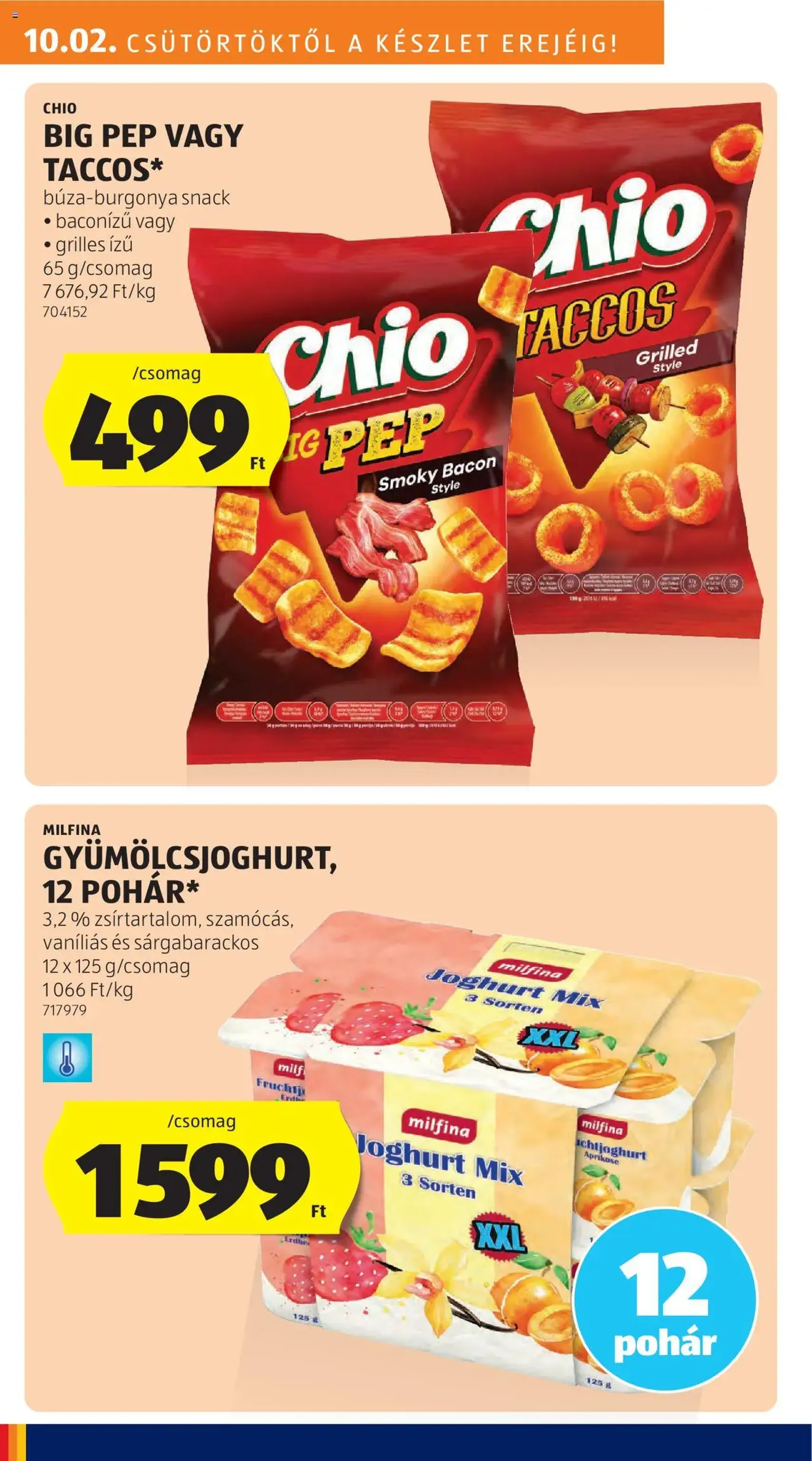 Aldi Akciós újság - 2025.10.02. érvényes szórólap 4 oldal 40 oldalból Aldi Akciós újság - 2025.10.02. érvényes szórólap 4 oldal 40 oldalból