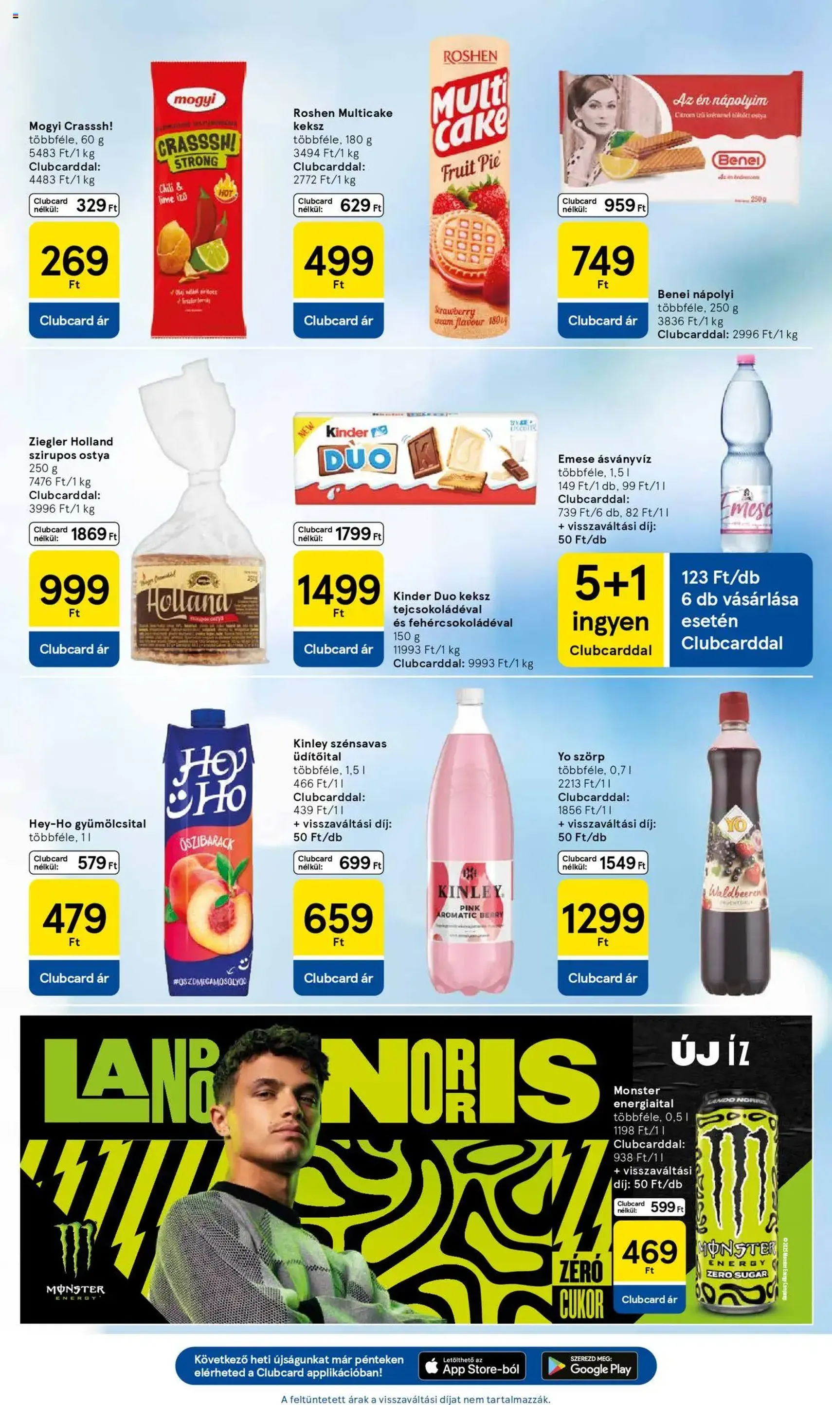 Tesco Szupermarket - Akciós újság - 2025.09.04. érvényes szórólap 21 oldal 32 oldalból Tesco Szupermarket - Akciós újság - 2025.09.04. érvényes szórólap 21 oldal 32 oldalból