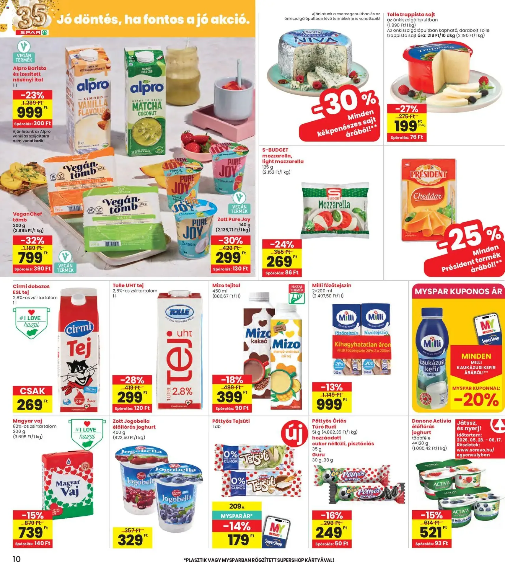 Interspar akciós újság - 2026.06.11. érvényes szórólap 10 oldal 20 oldalból
