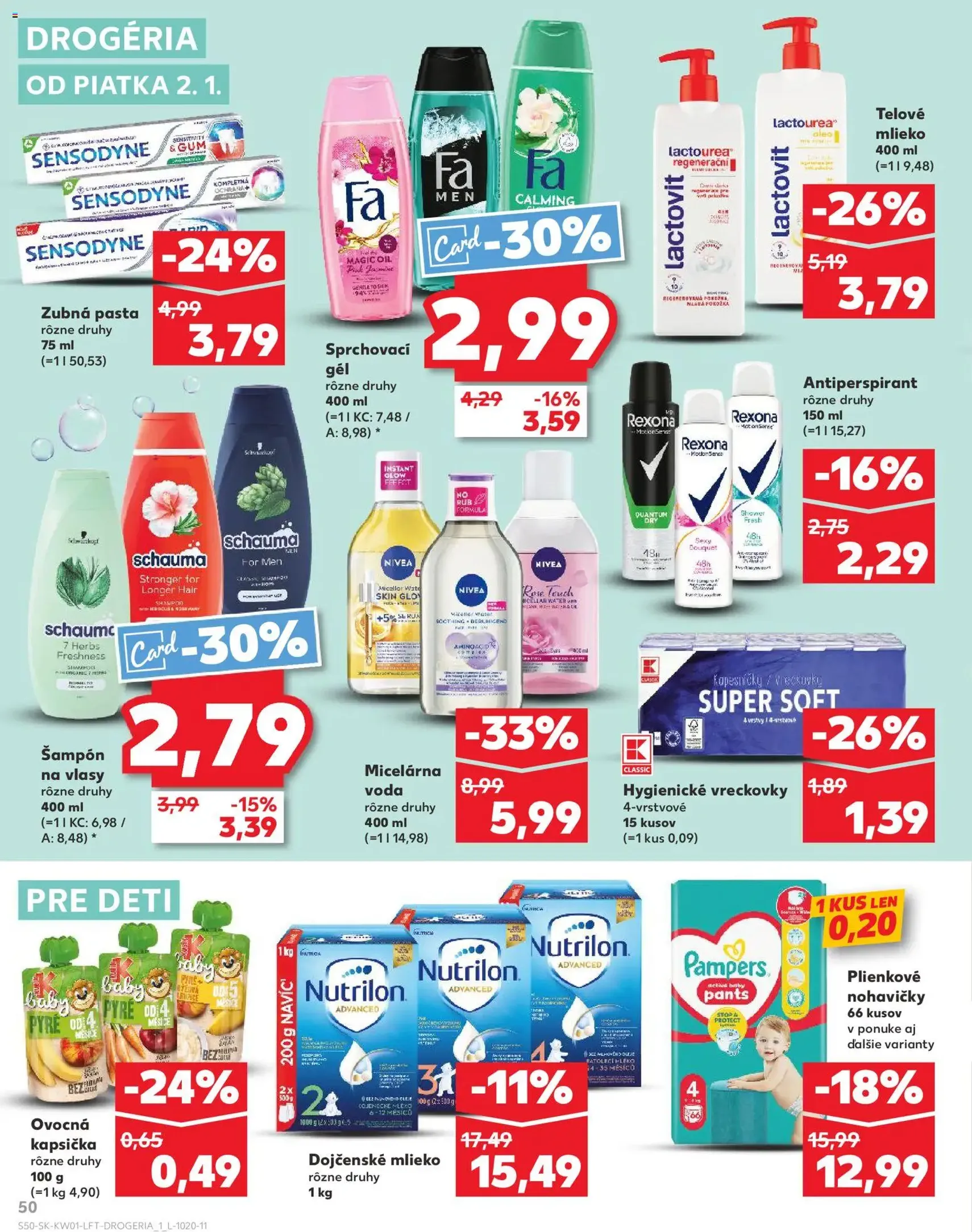 Kaufland SK Akciós újság - 2026.01.02. érvényes szórólap 50 oldal 72 oldalból