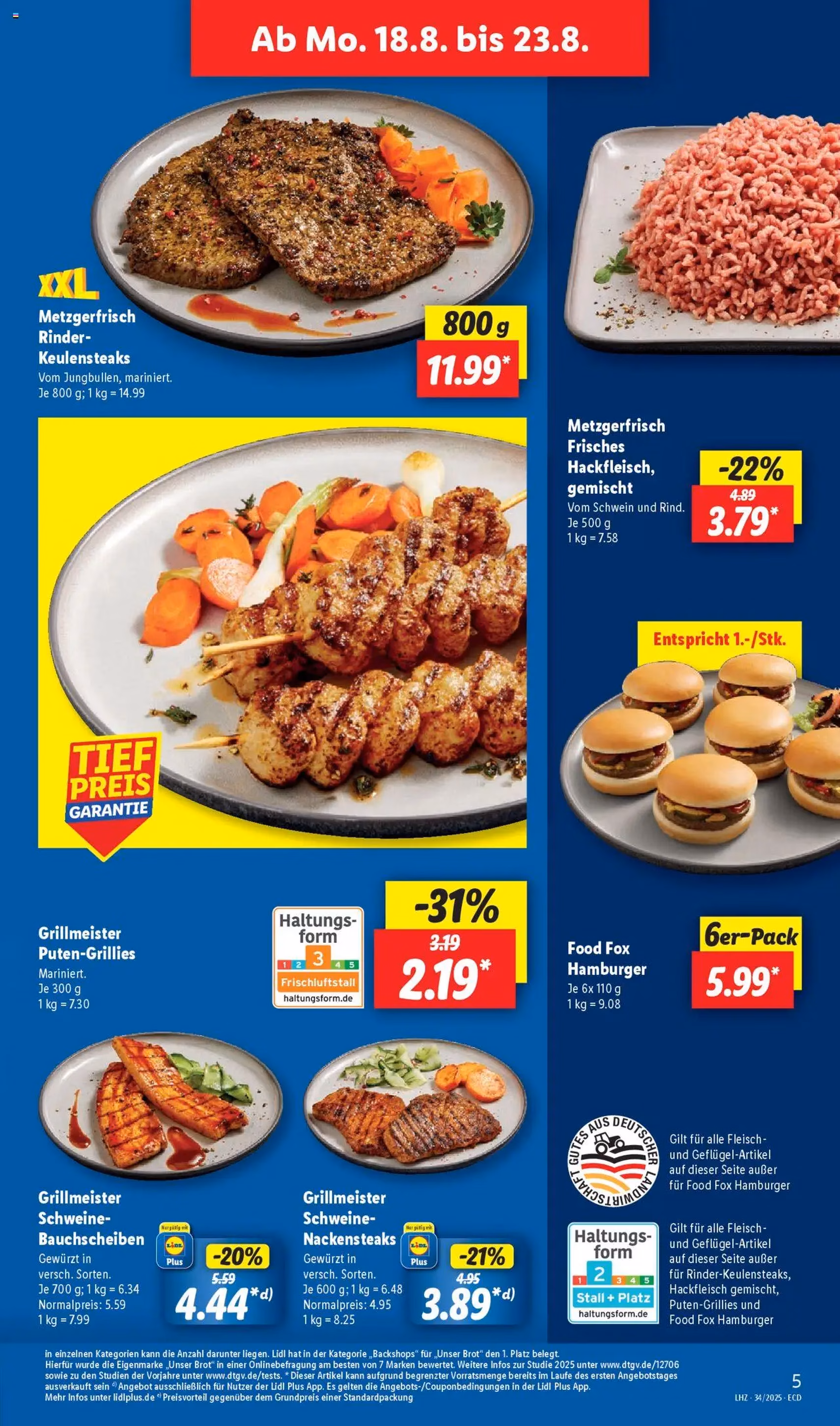 Lidl Prospekt - Gültiger Prospekt ab 18.08.2025, Seite 7 von insgesamt 69
