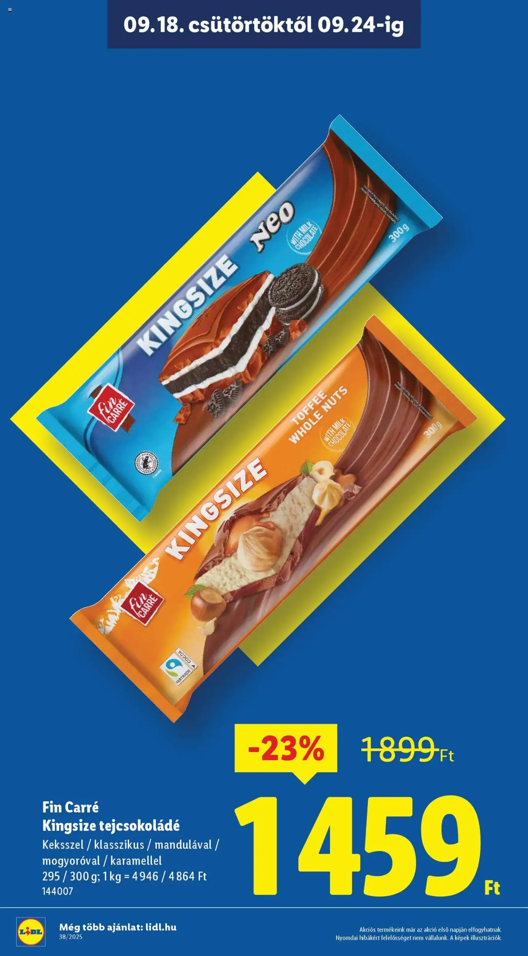 Lidl Akciós újság - 2025.09.18. érvényes szórólap 6 oldal 74 oldalból