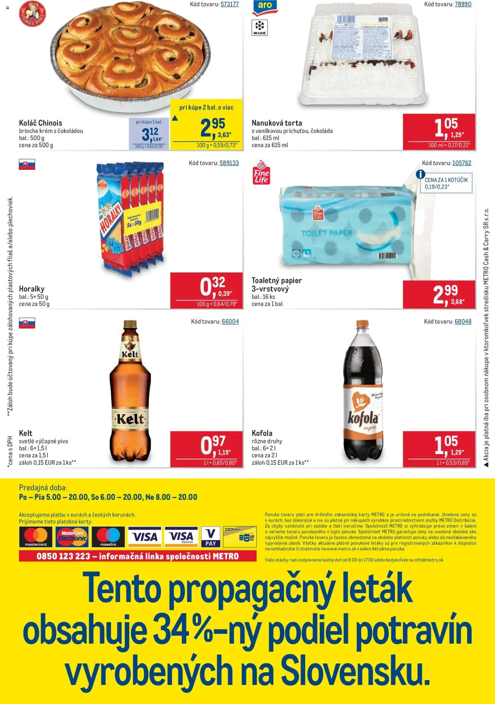 Metro leták - platný leták od 12.08.2026 strana 40 z 40