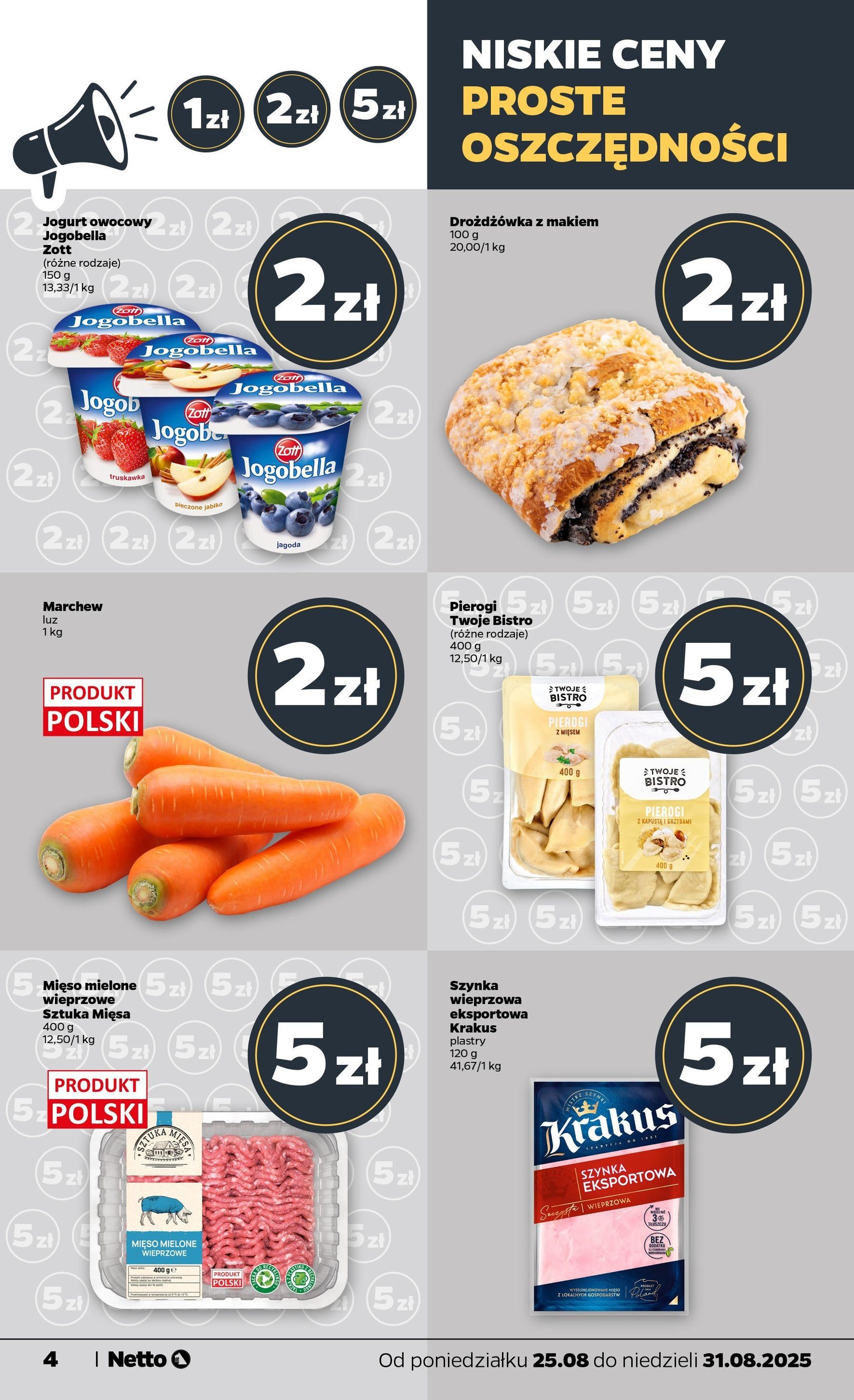 Netto gazetka - Spożywcza - ważny gazetka od 25.08.2025 strona 4 z 31 Netto gazetka - Spożywcza - ważny gazetka od 25.08.2025 strona 4 z 31