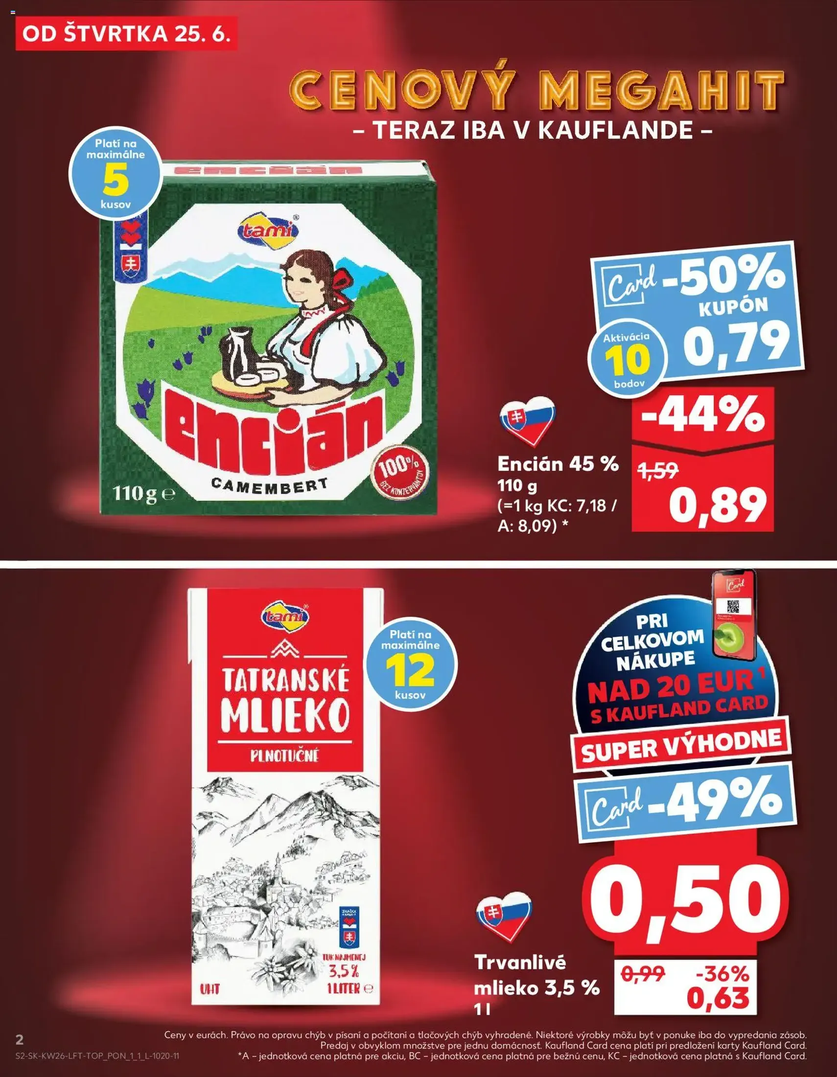 Kaufland leták - platný leták od 25.06.2026 strana 2 z 84