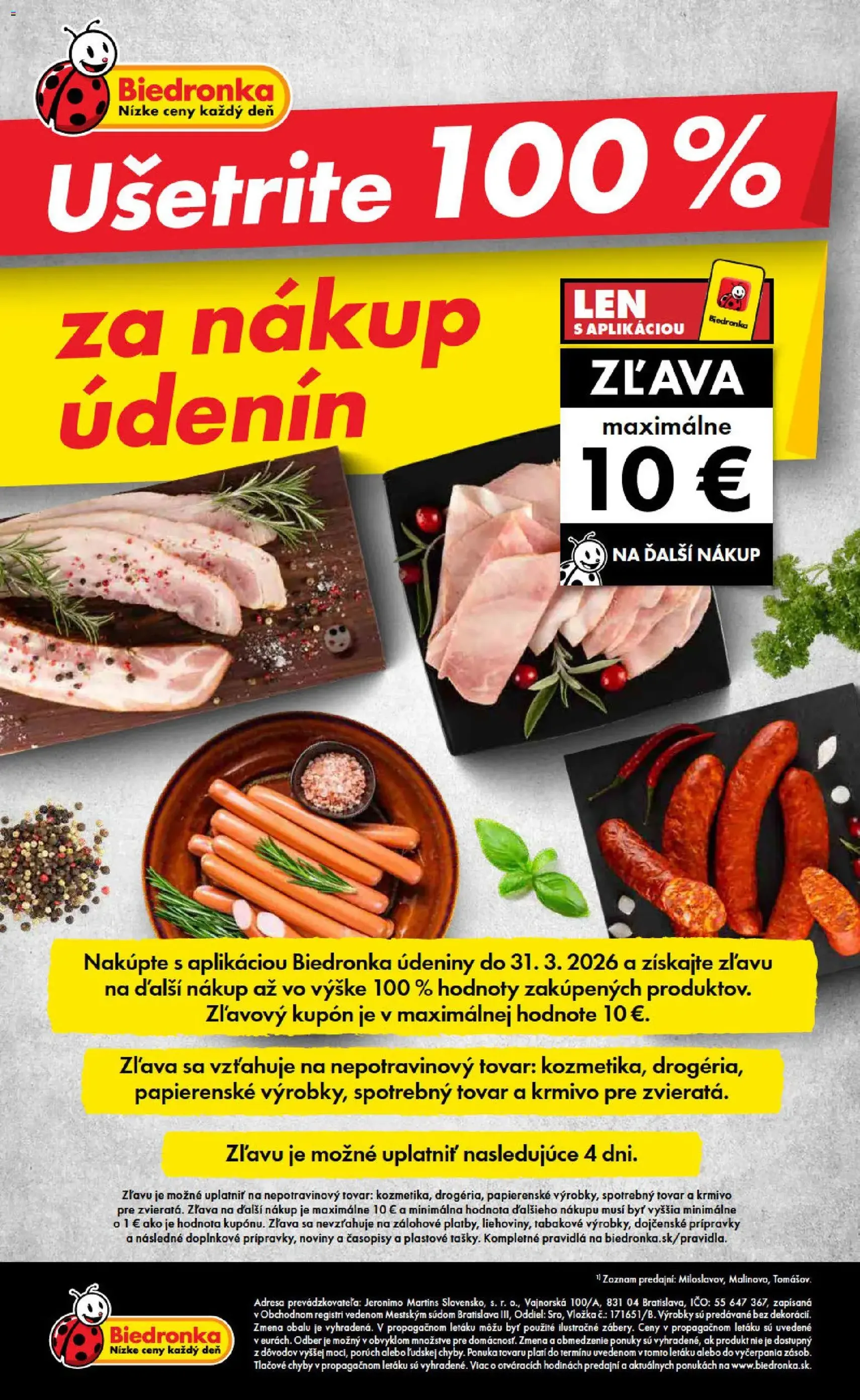 Biedronka leták - platný leták od 19.03.2026 strana 48 z 48